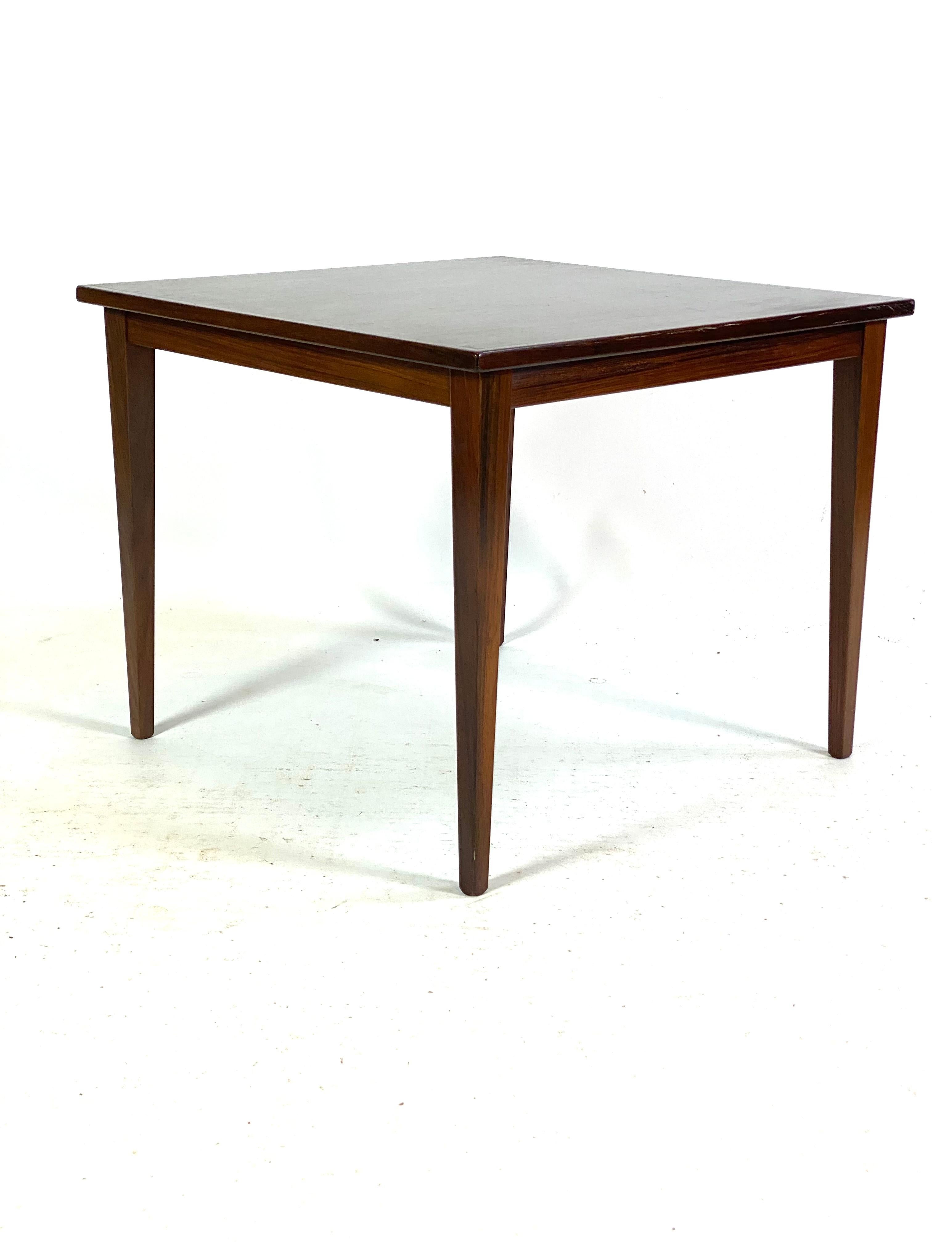 Coffee Table in Rosewood of Danish Design from the 1960s In Good Condition In Lejre, DK