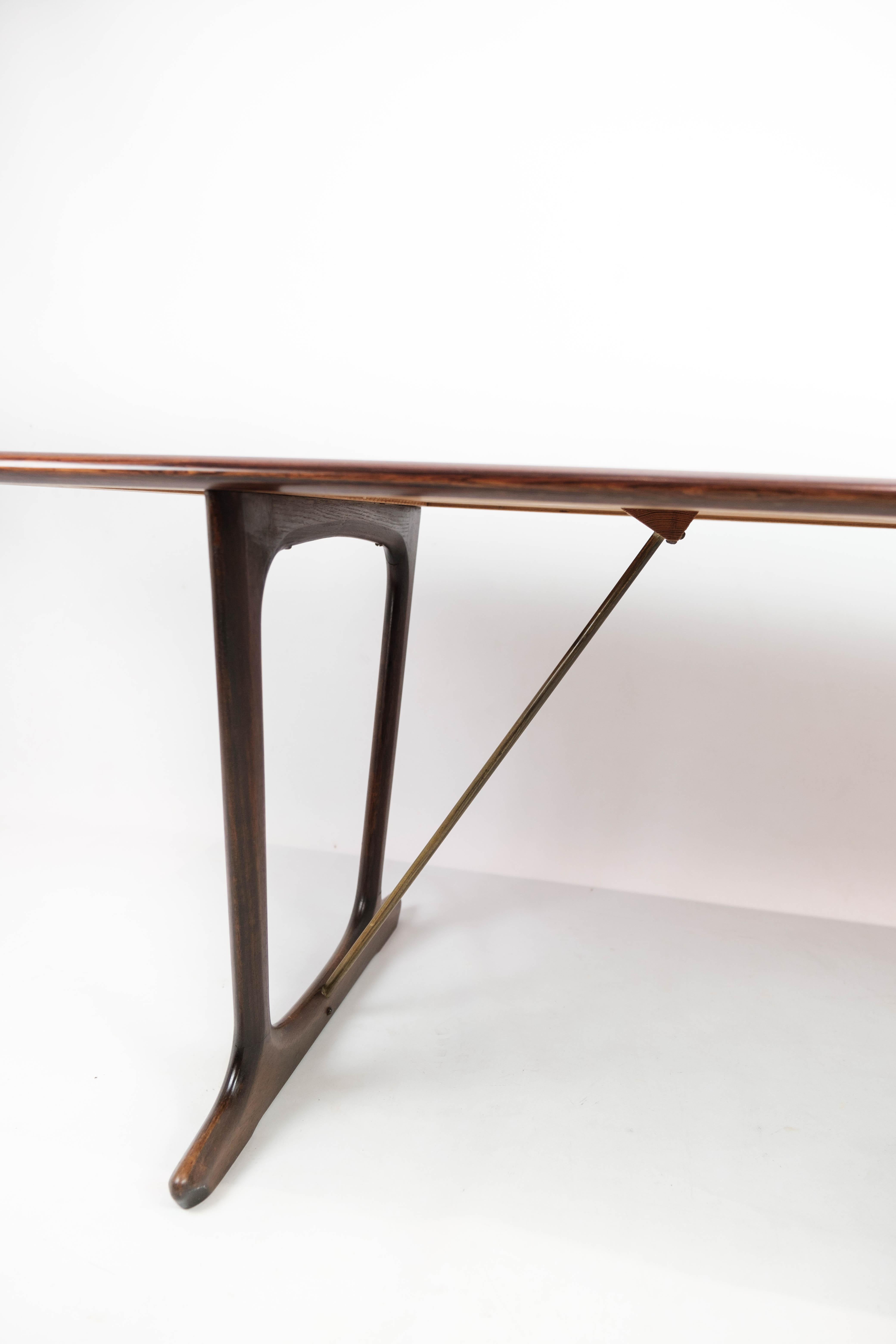 Mid-20th Century Coffee Table in Rosewood of Danish Design from the 1960s