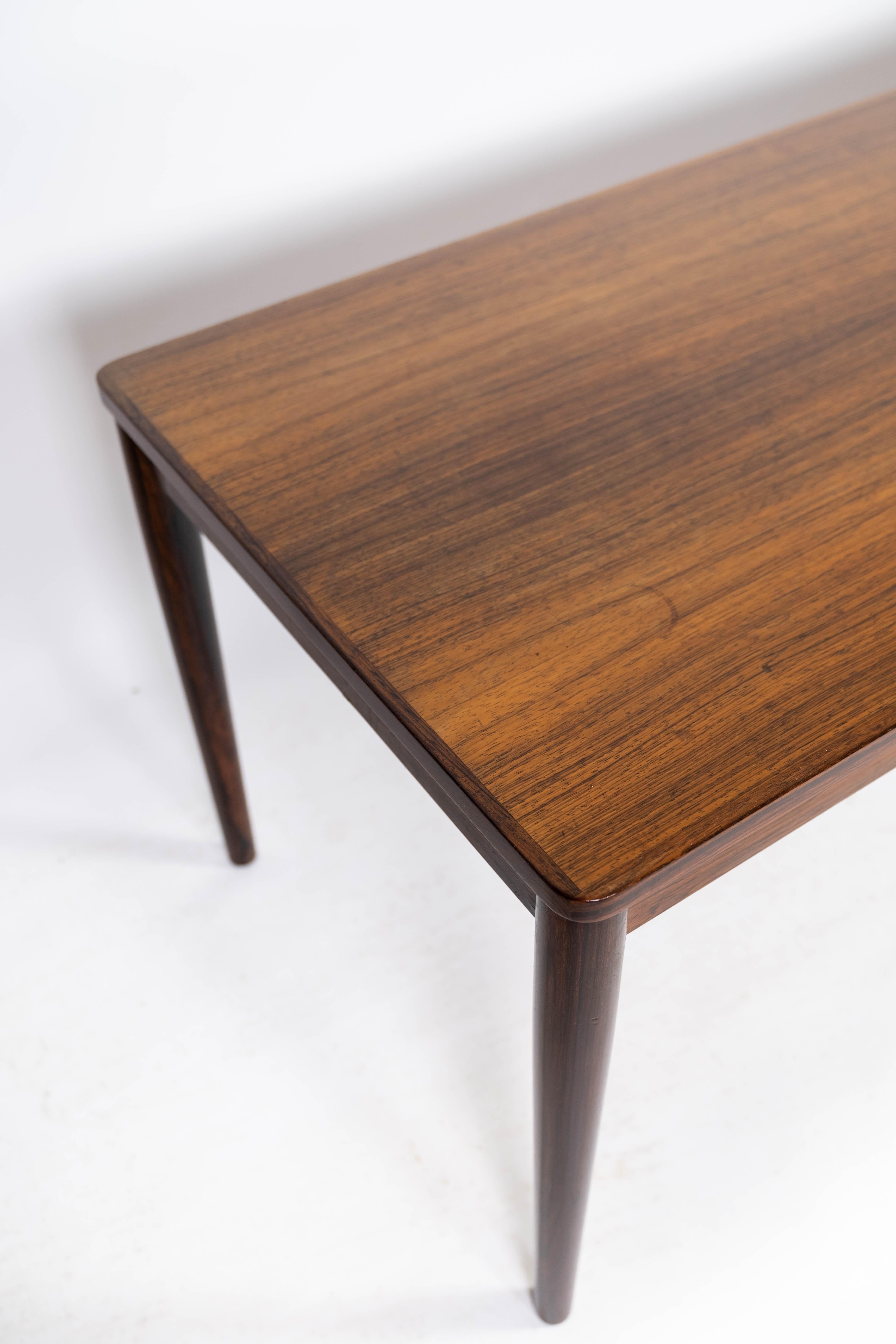Coffee Table Made In Rosewood Made By Trioh From 1960s For Sale 1