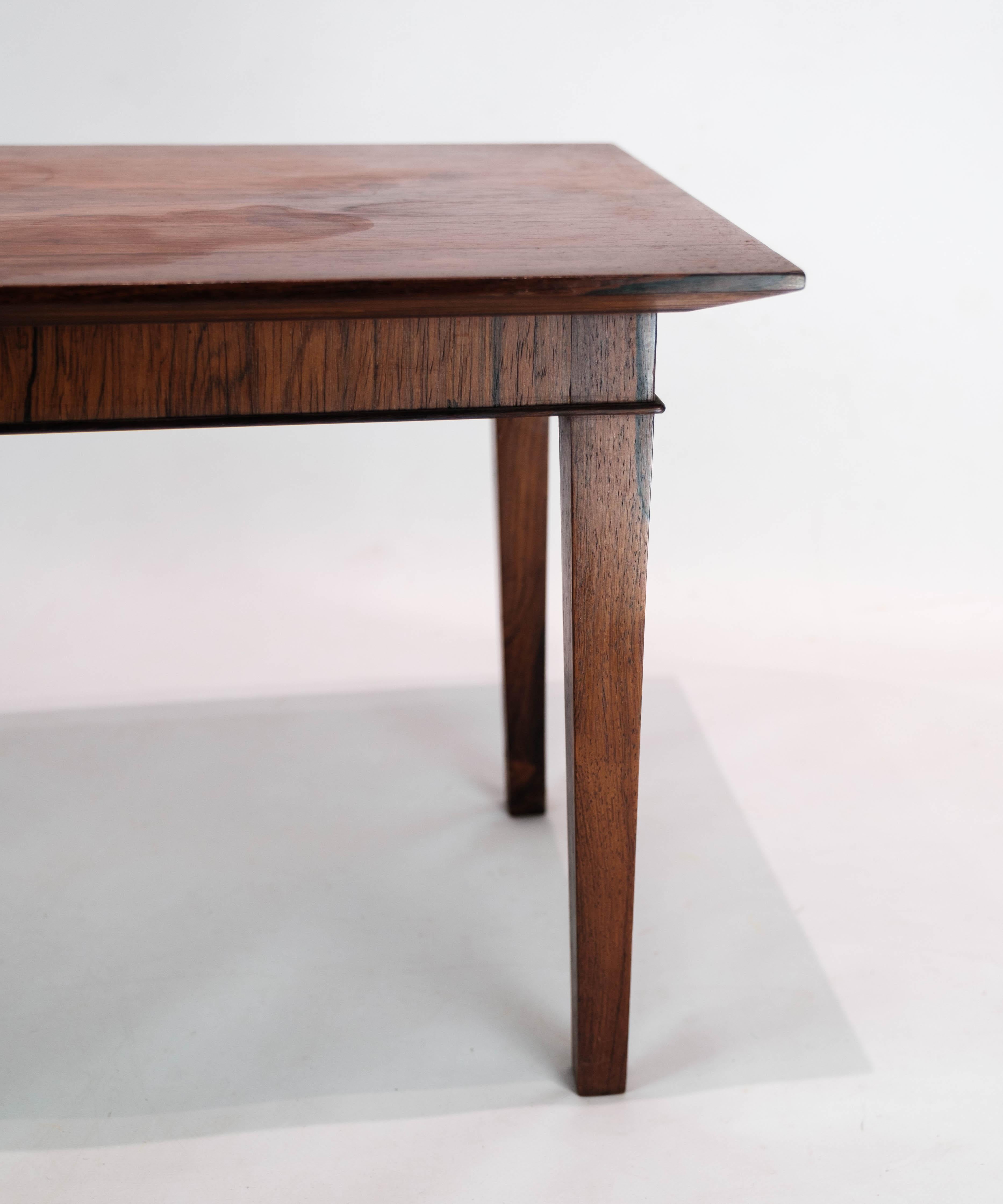 Coffee Table Made In Rosewood Of Danish Design From 1960s For Sale 2