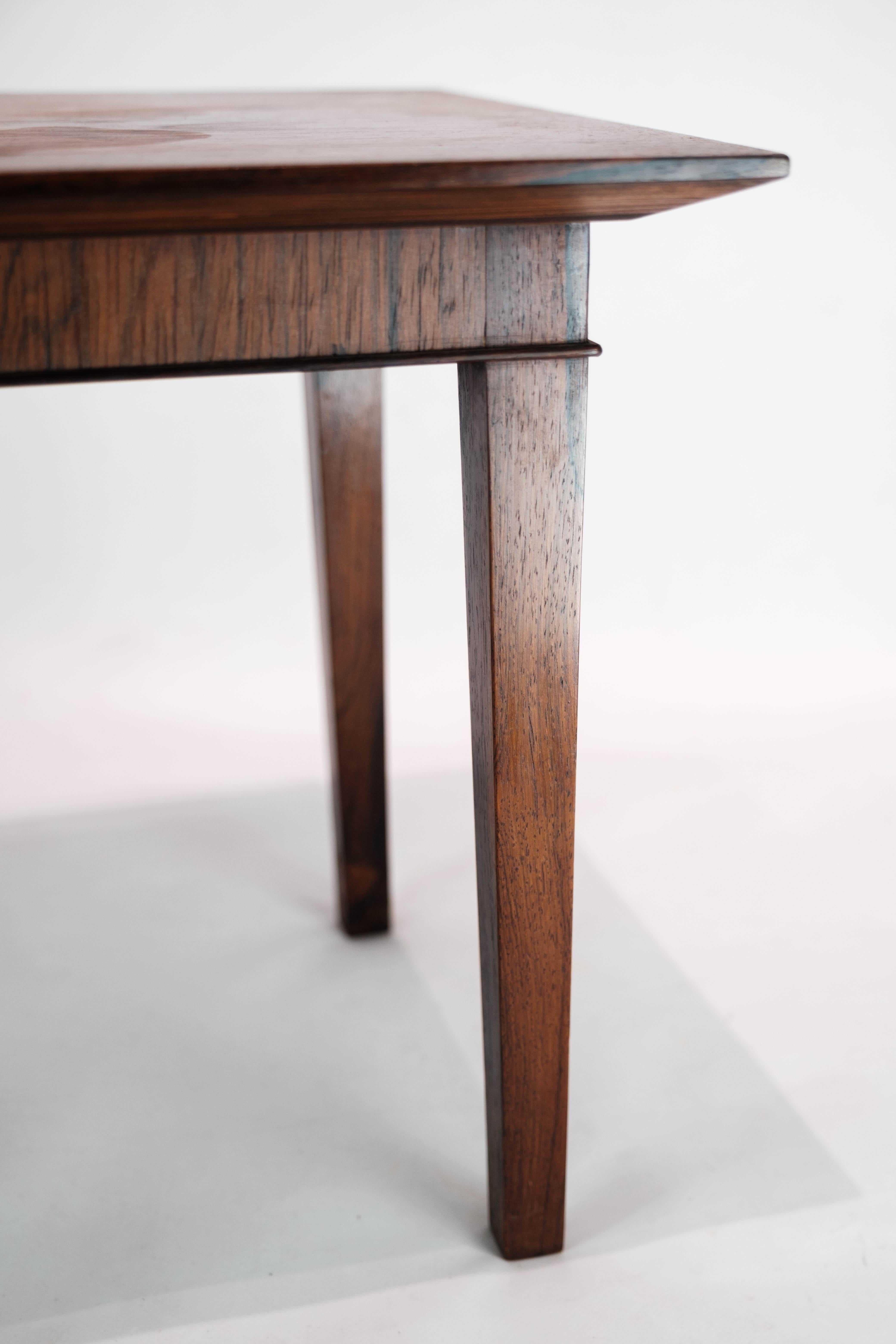 Coffee Table Made In Rosewood Of Danish Design From 1960s For Sale 3
