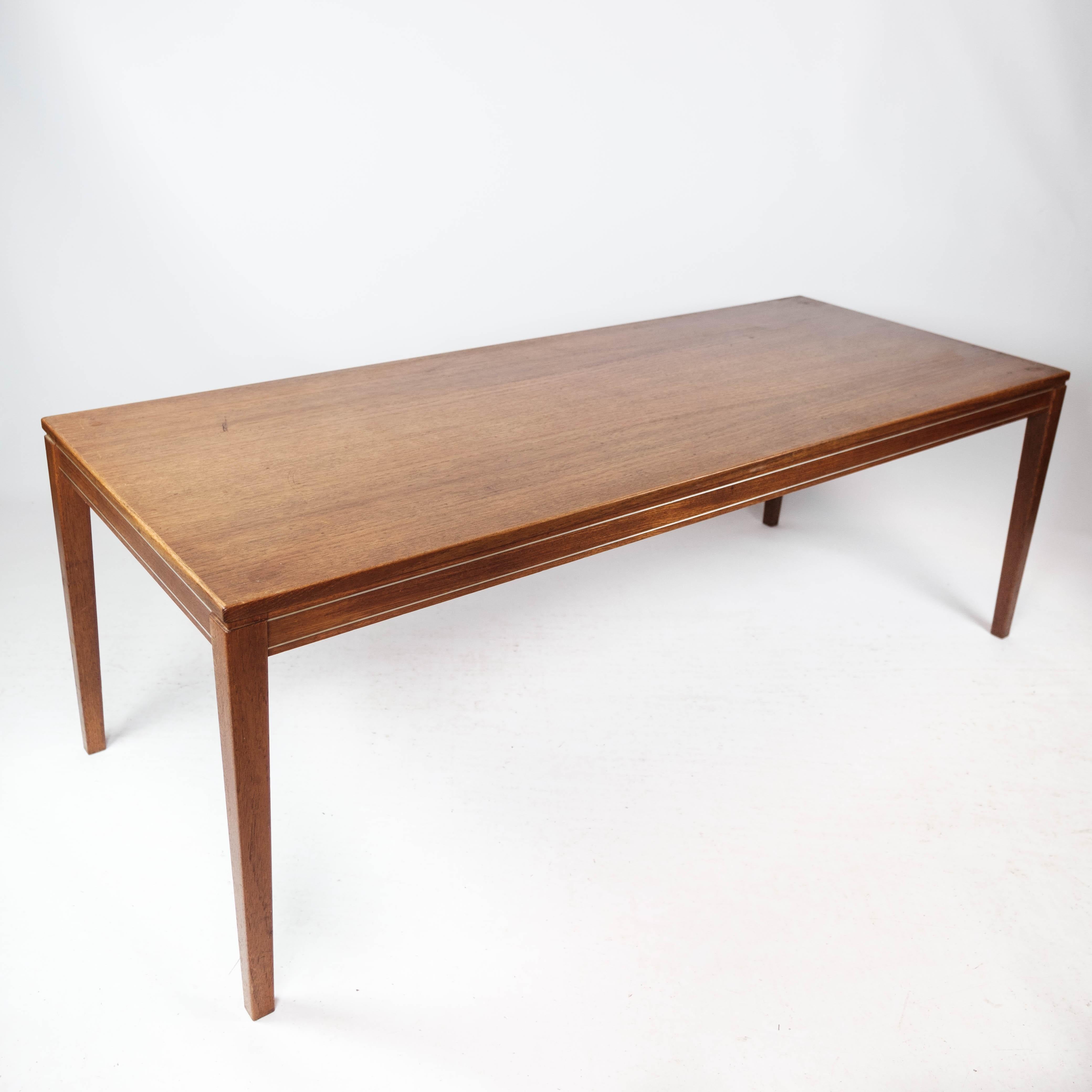 Coffee Table Made In Rosewood Danish Design From 1960s For Sale 3