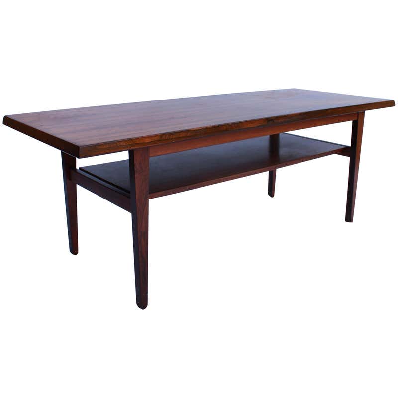 Coffee Table in Rosewood with Checkered Pattern, Danish Design, 1960s ...