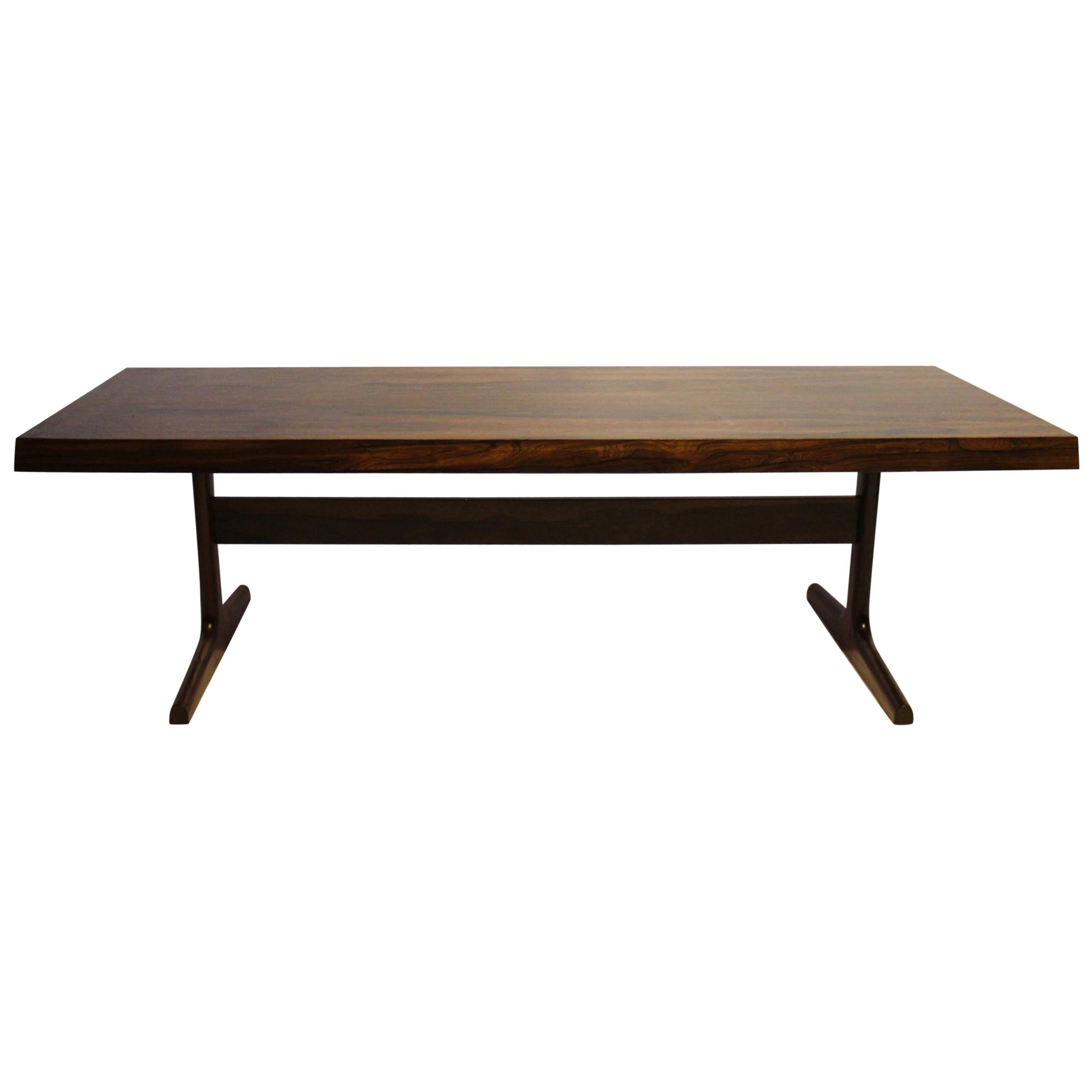 Coffee Table in Rosewood of Danish Design from the 1960s