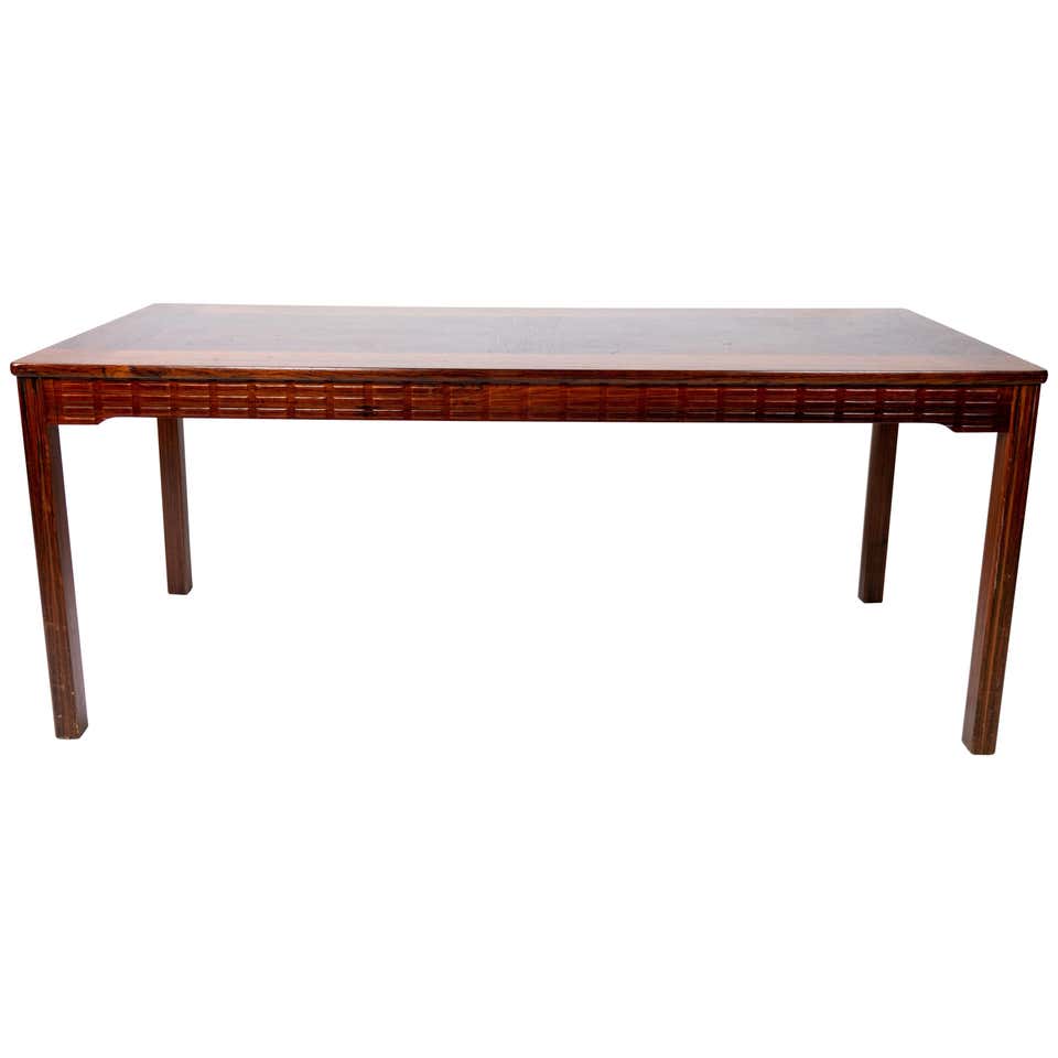 Coffee Table in Rosewood with Checkered Pattern, Danish Design, 1960s ...