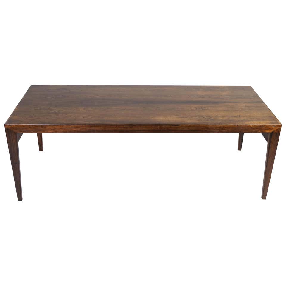Coffee Table in Rosewood with Checkered Pattern, Danish Design, 1960s ...