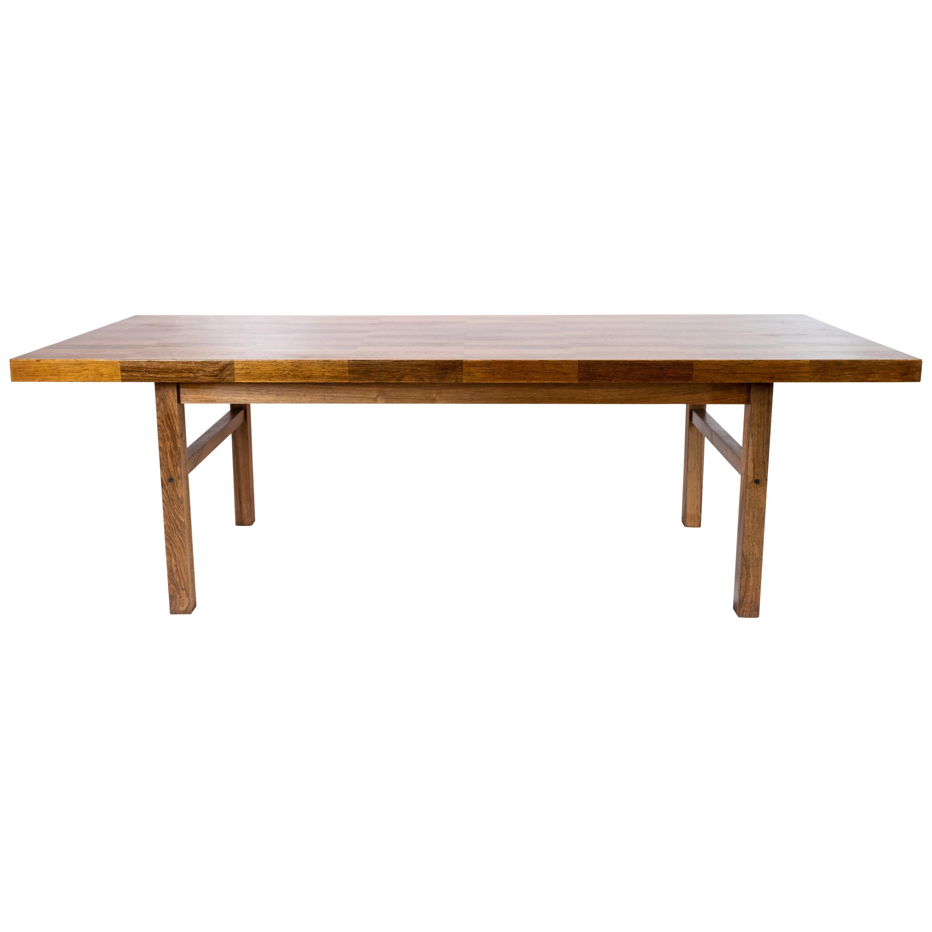 Table basse danoise fabriquée en bois de rose, 1967 en vente