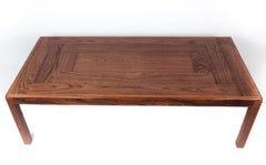 Coffee Table in Rosewood of Danish Design Manufactured by Vejle Furniture, 1960s