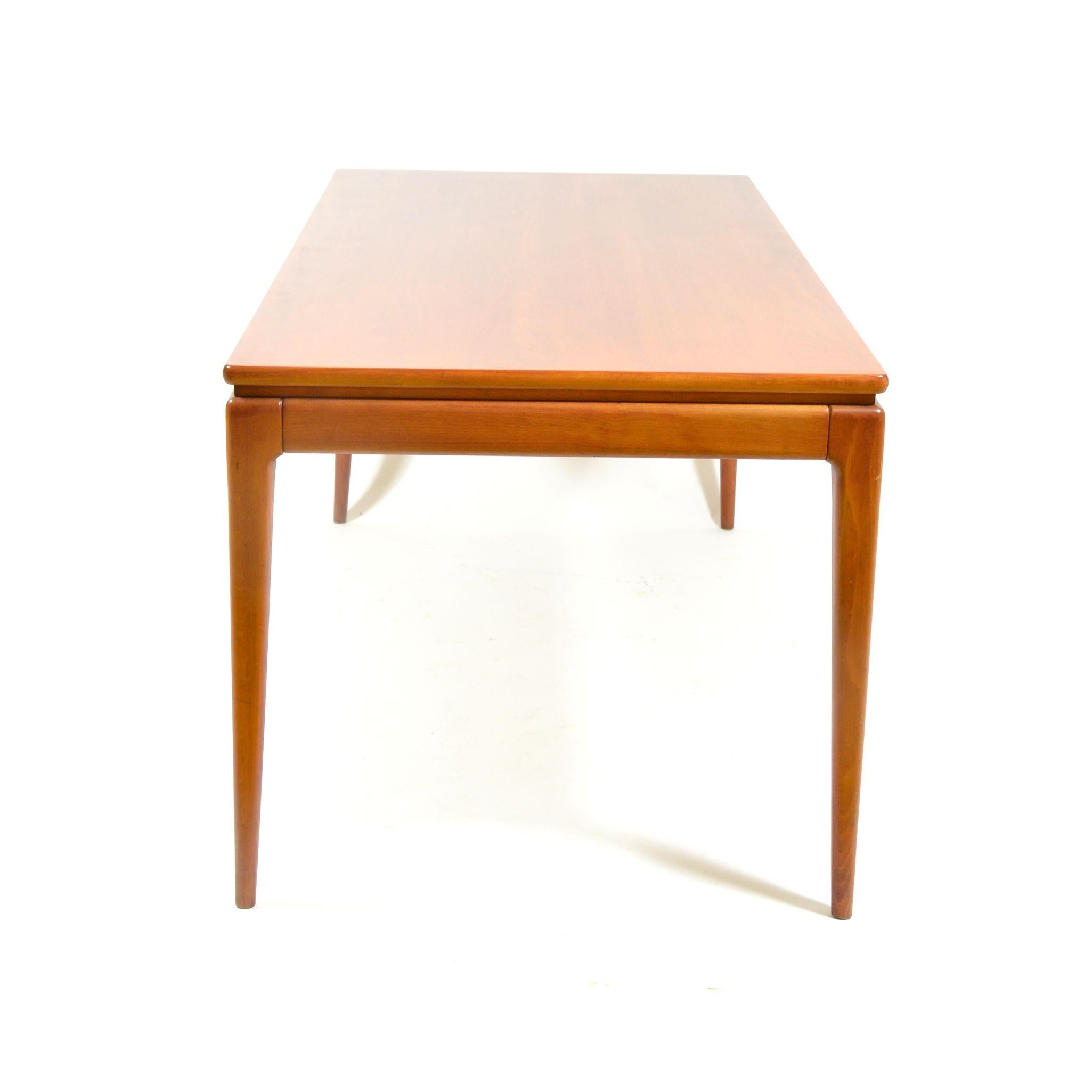 Late 20th Century Coffee Table in Scandinavian Style, by Dřevotvar Jablonne, Czechoslovakia, 1980s For Sale