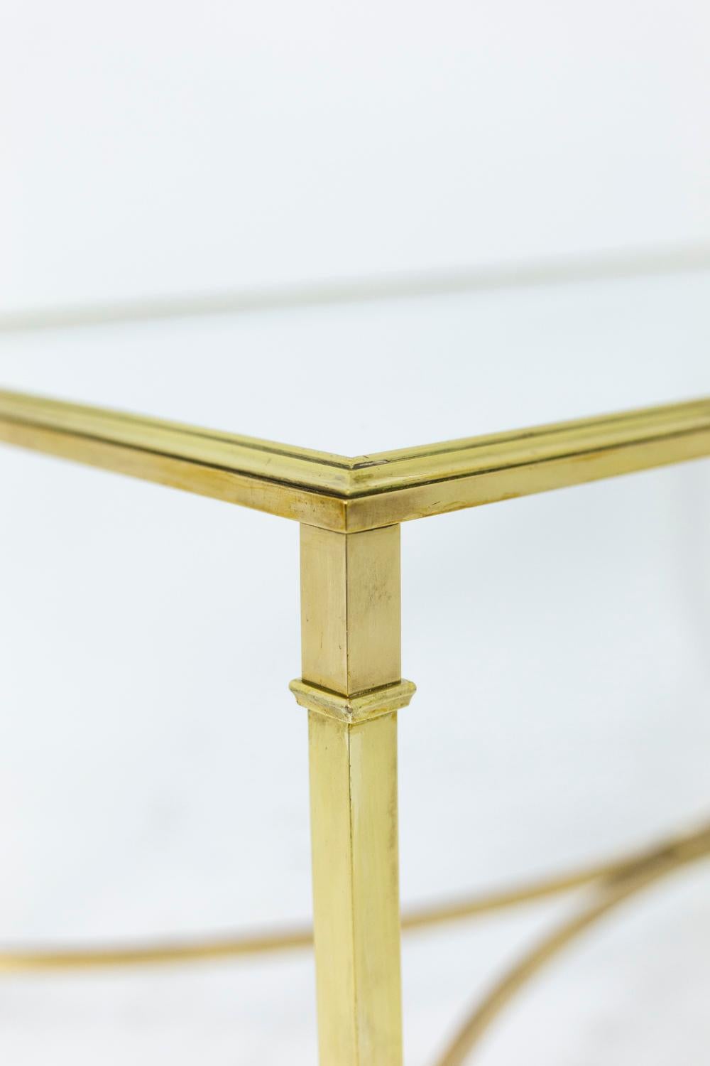 Coffee Table in Solid and Gilt Bronze, 1970’s 1