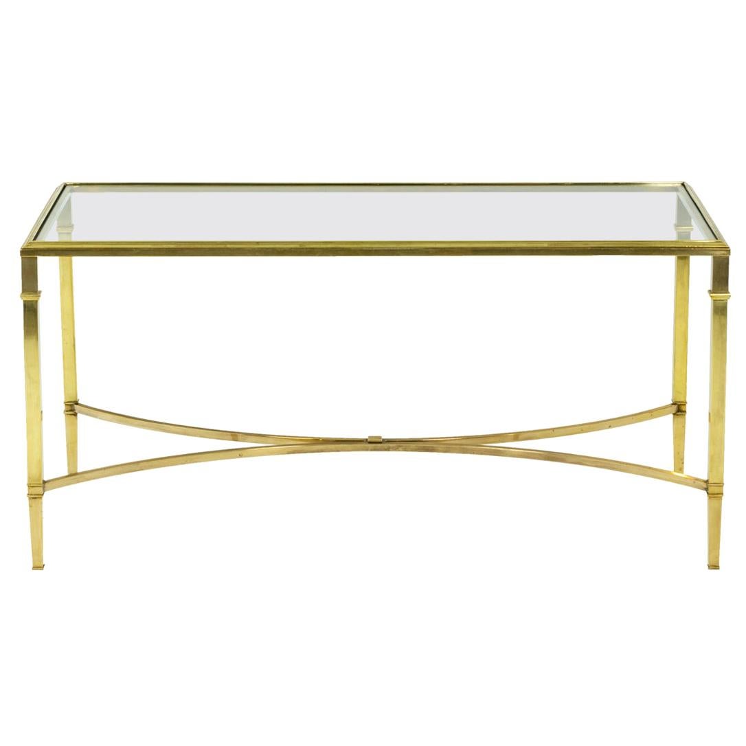 Coffee Table in Solid and Gilt Bronze, 1970’s
