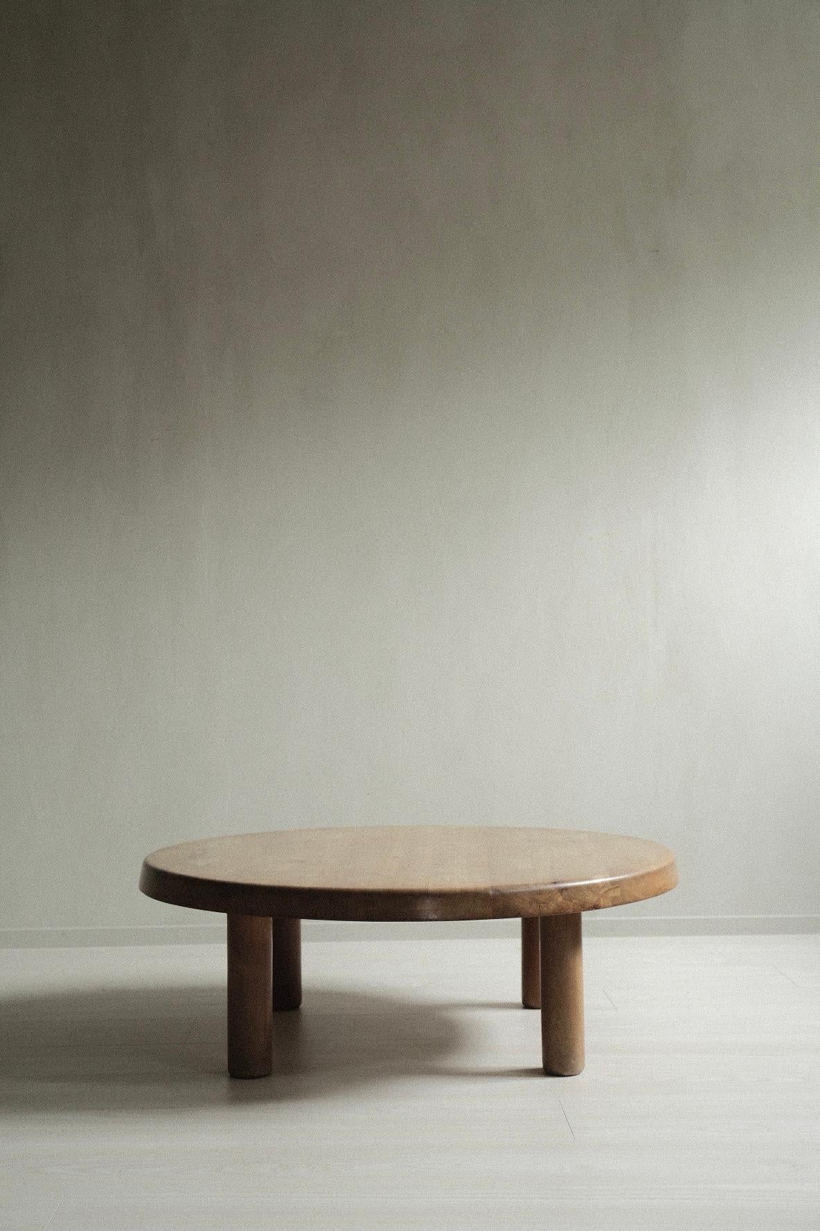 Coffee Table in Solid Elm by Pierre Chapo, Model No. T02, France, C. 1970s 6