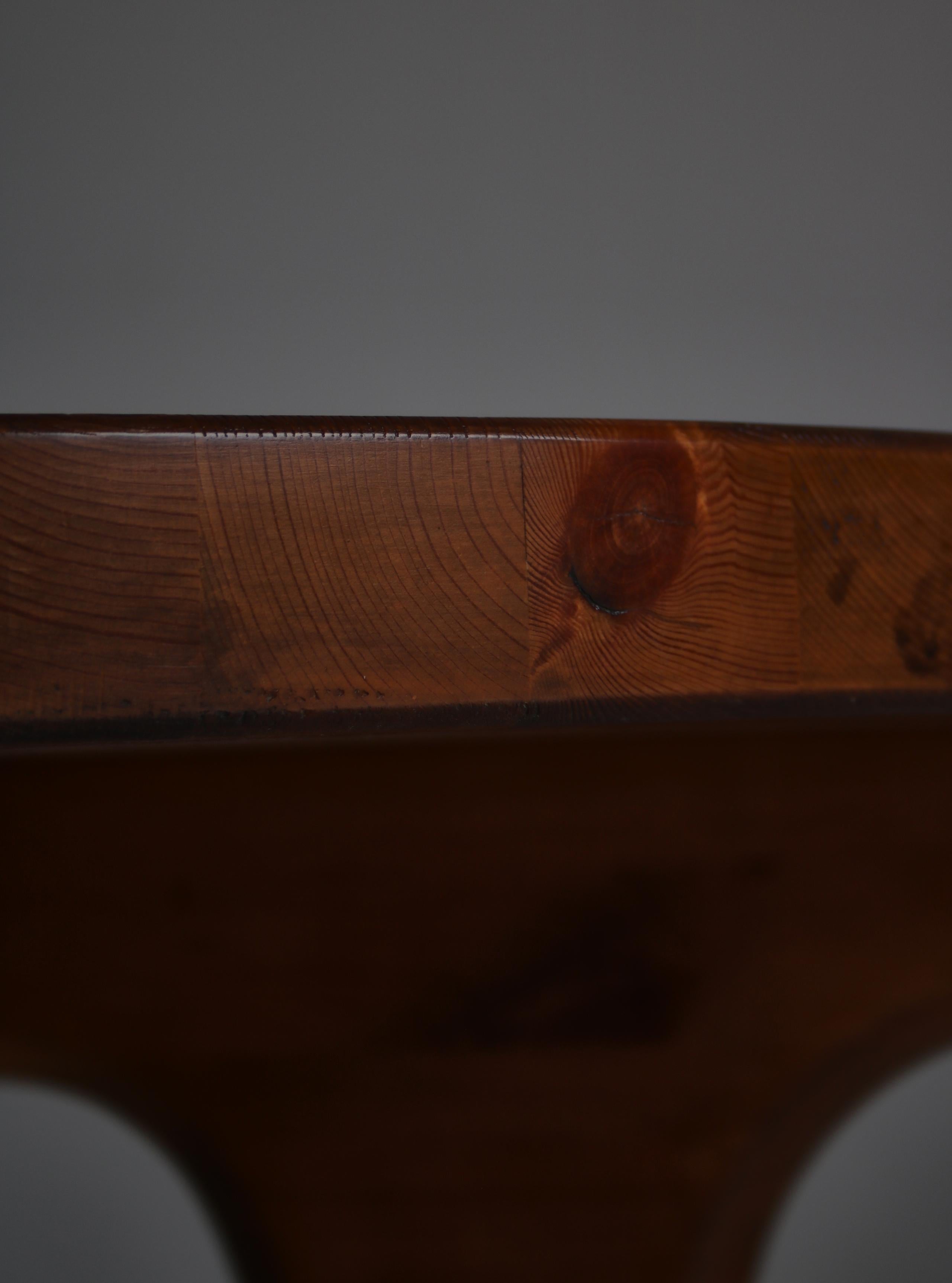 Coffee Table in Solid Pinewood by Danish Cabinetmaker, 1960s In Good Condition In Odense, DK