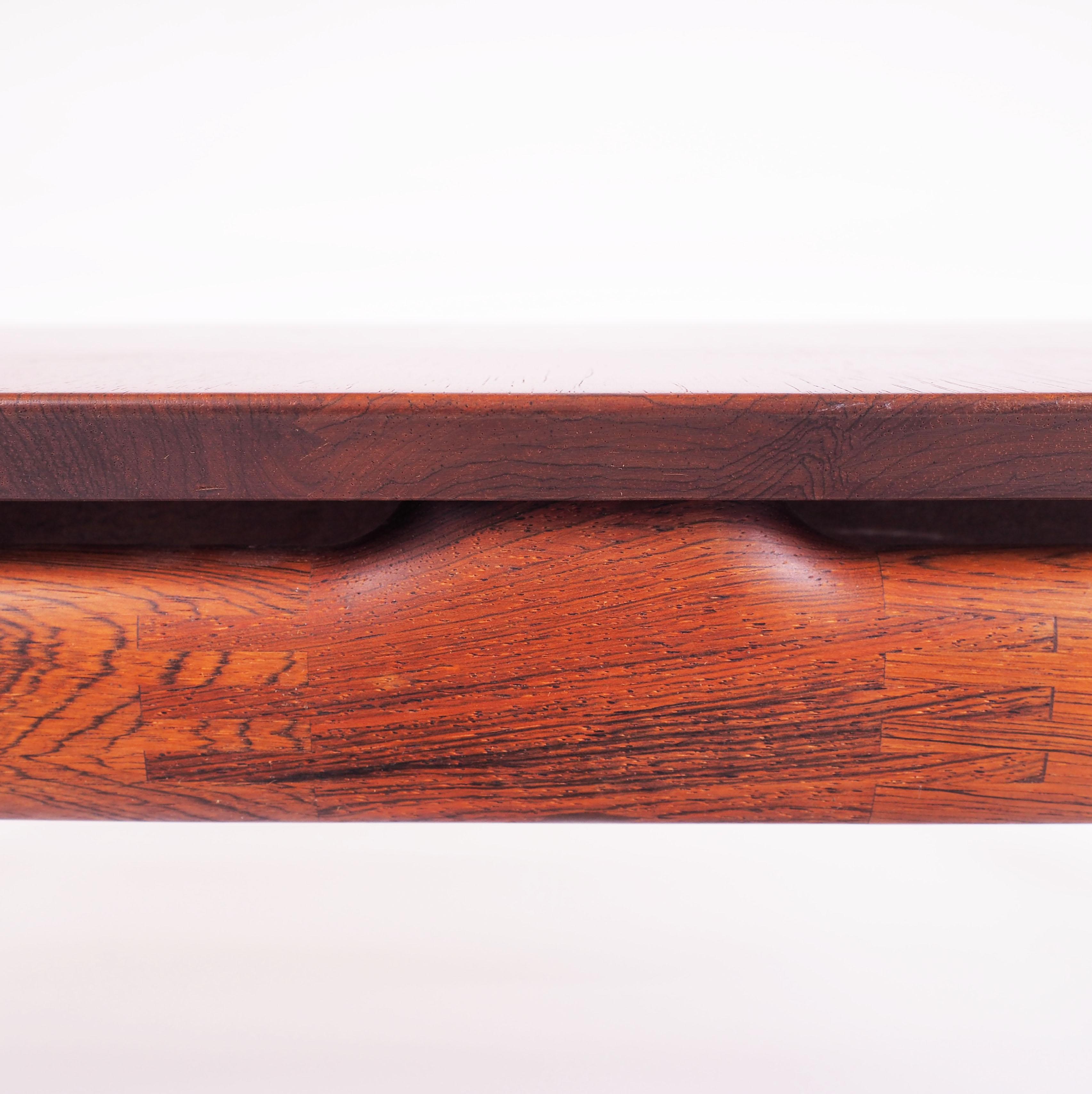 Mid-20th Century Coffee Table in Solid Rosewood by Peter Hvidt and Orla Mølgaard-Nielsen, Denmark For Sale