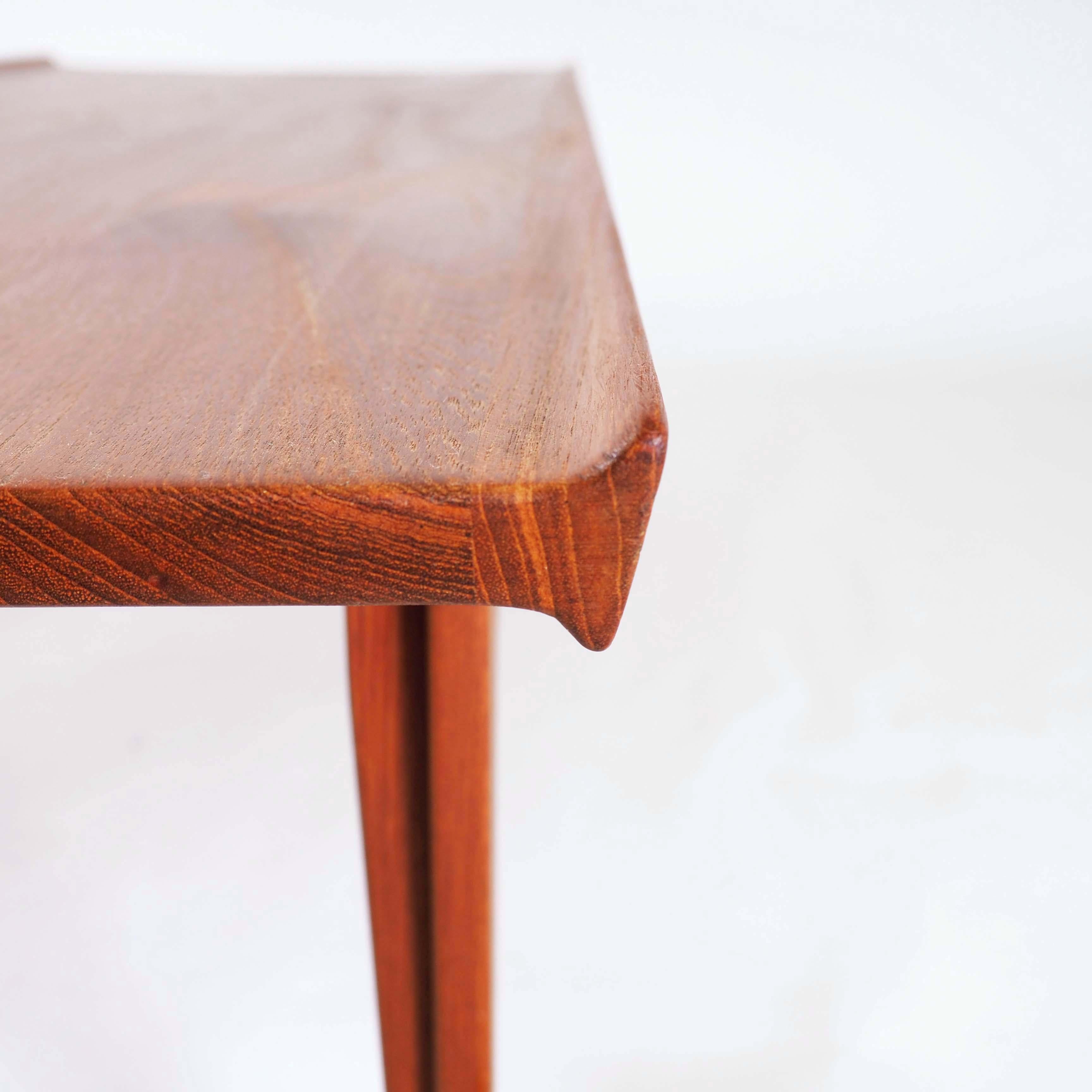 Mid-20th Century Coffee Table in Solid Teak by Finn Juhl, Denmark For Sale