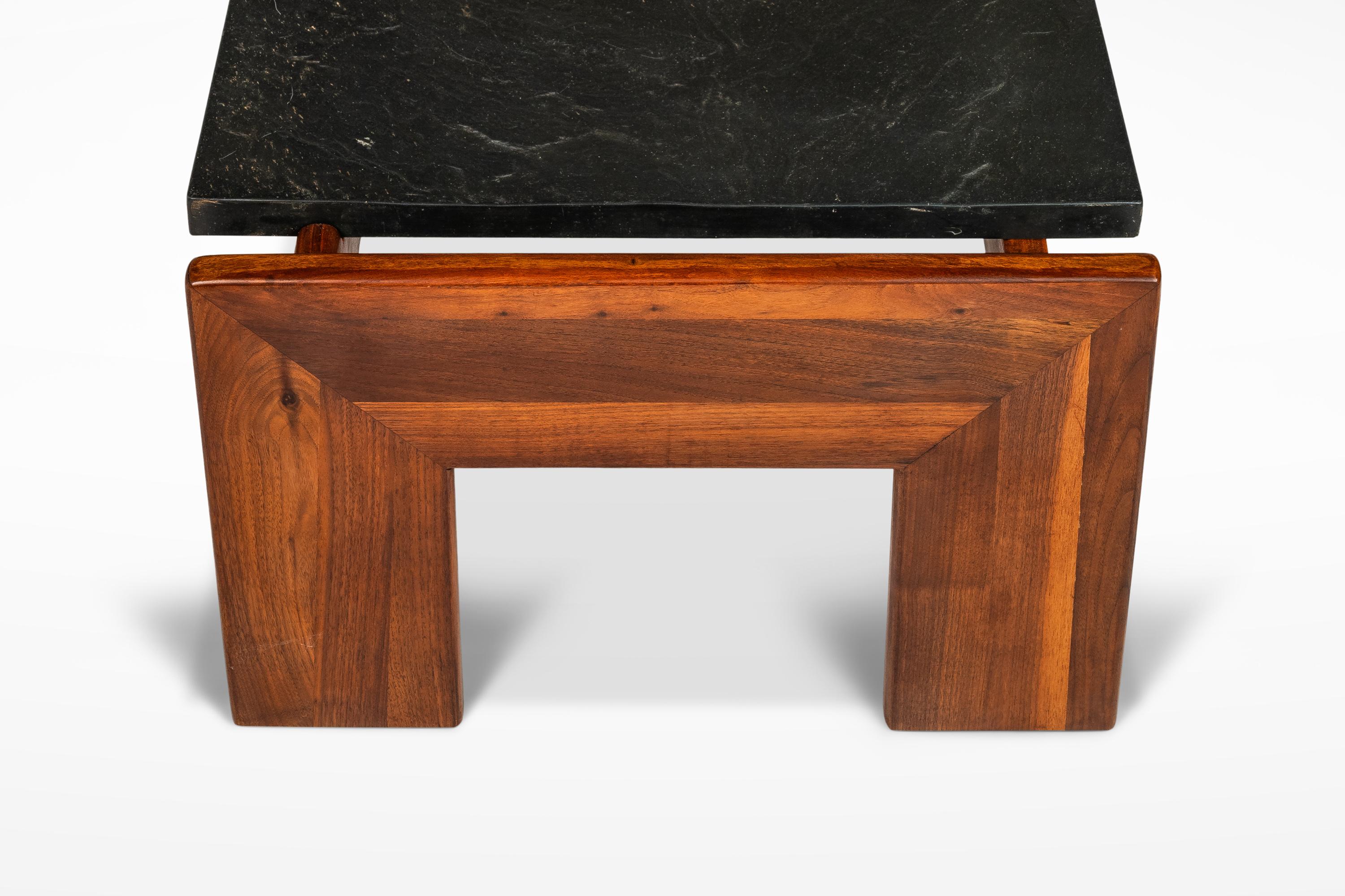 Coffee Table in Solid Walnut by Adrian Pearsall for Craft Associates, USA, 1960s 3