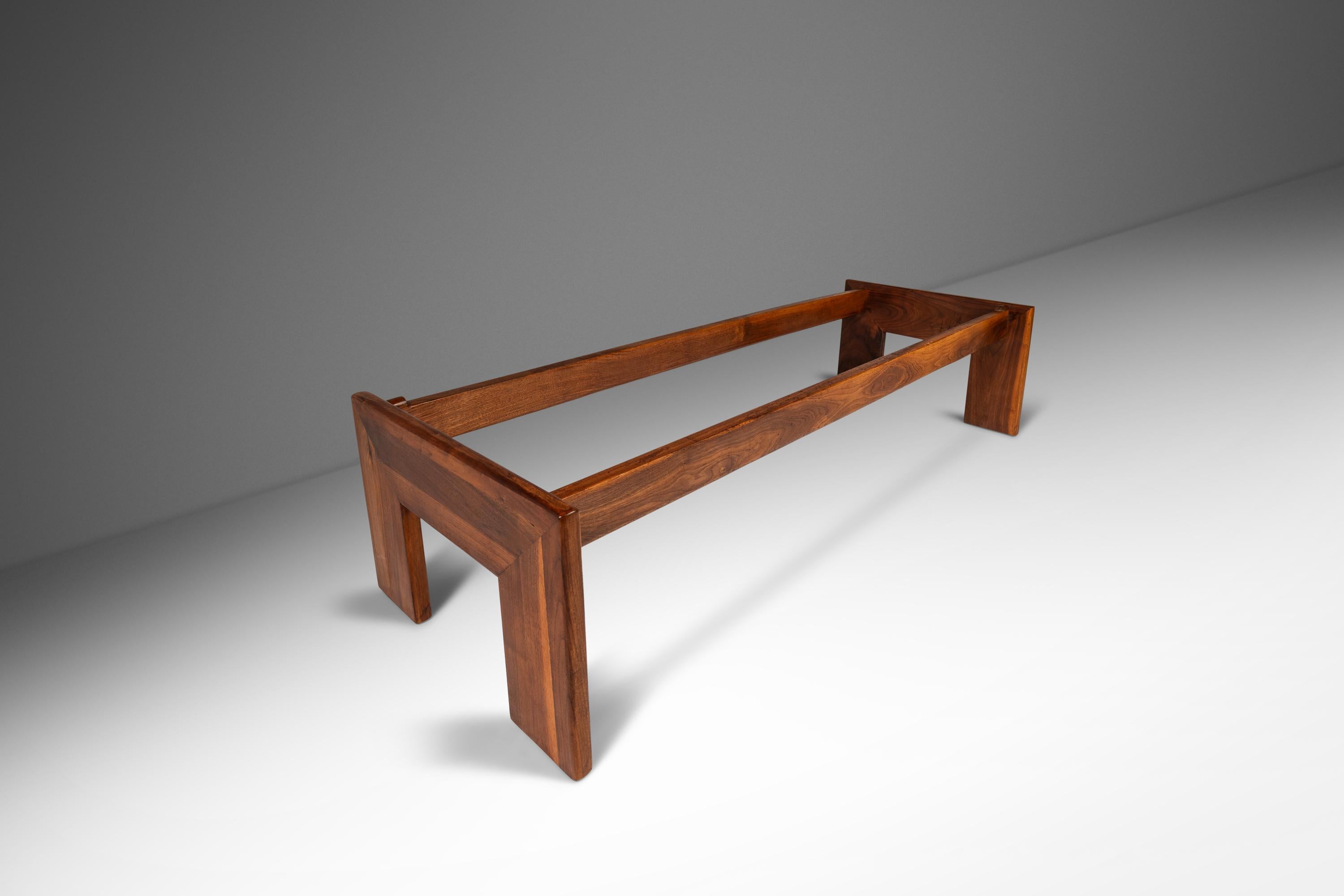 Coffee Table in Solid Walnut by Adrian Pearsall for Craft Associates, USA, 1960s 1