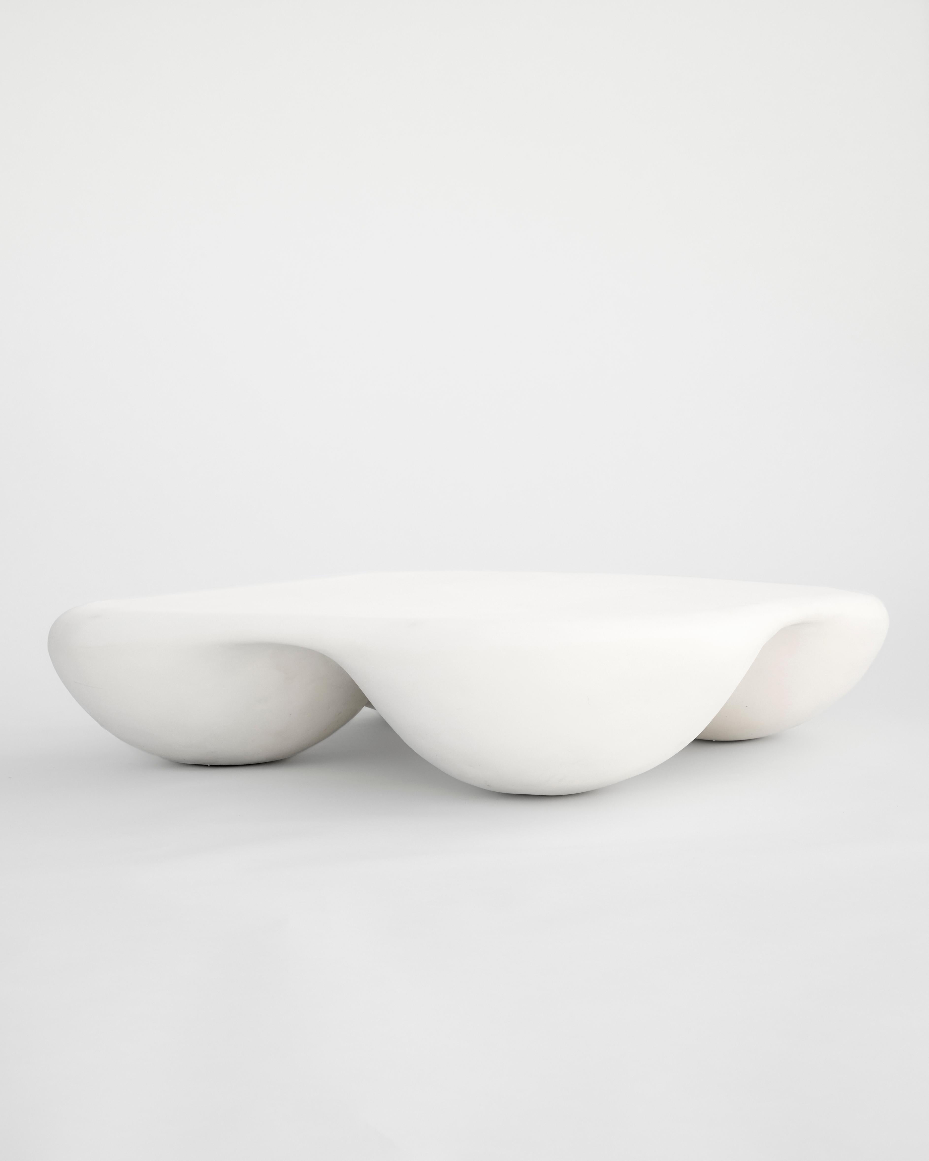 American Coffee Table in Stone Composite by Mike Ruiz-Serra