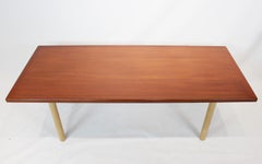 Coffee Table Made In Teak & Oak By Hans J. Wegner For Andreas Tuck From 1960s