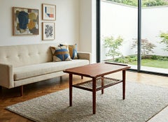 Coffee Table in Teak attributed to Holger George Jensen, 1960s