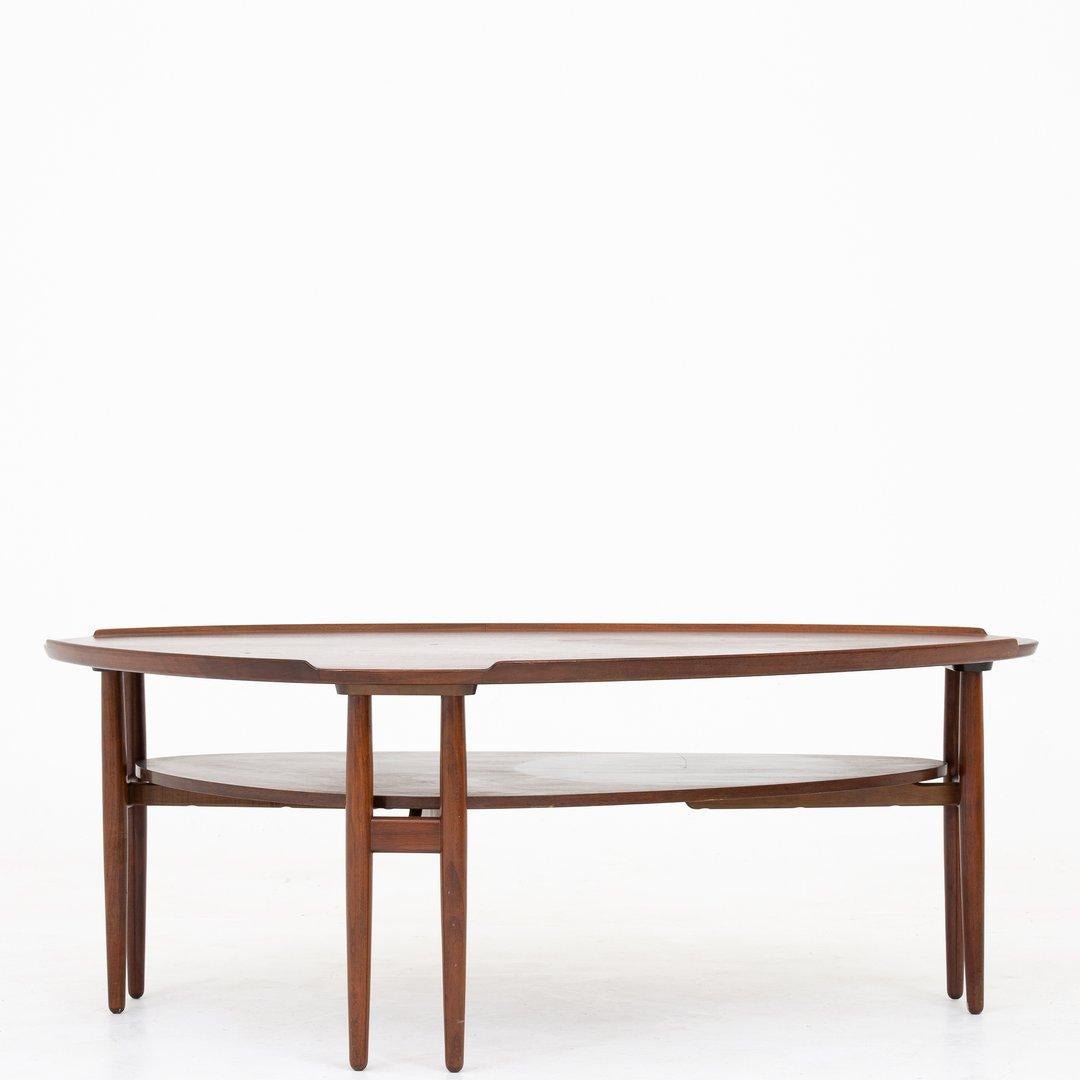Coffee Table in Teak by Arne Vodder 1