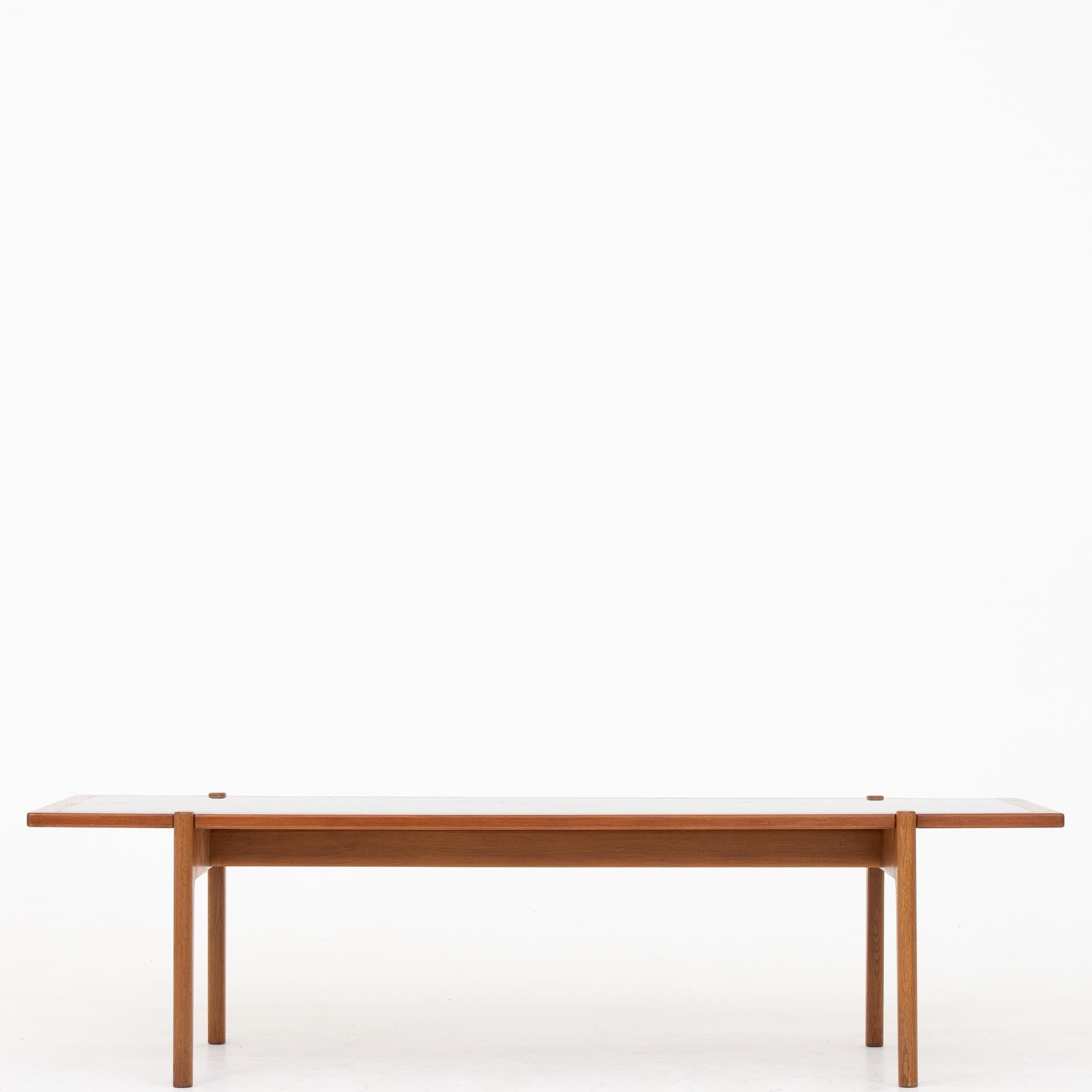 Coffee Table in Teak by Hans J. Wegner 2