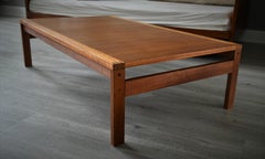 Coffee Table in Teak by Ole Gjerlov-Knudsen & Torben Lind for Cado