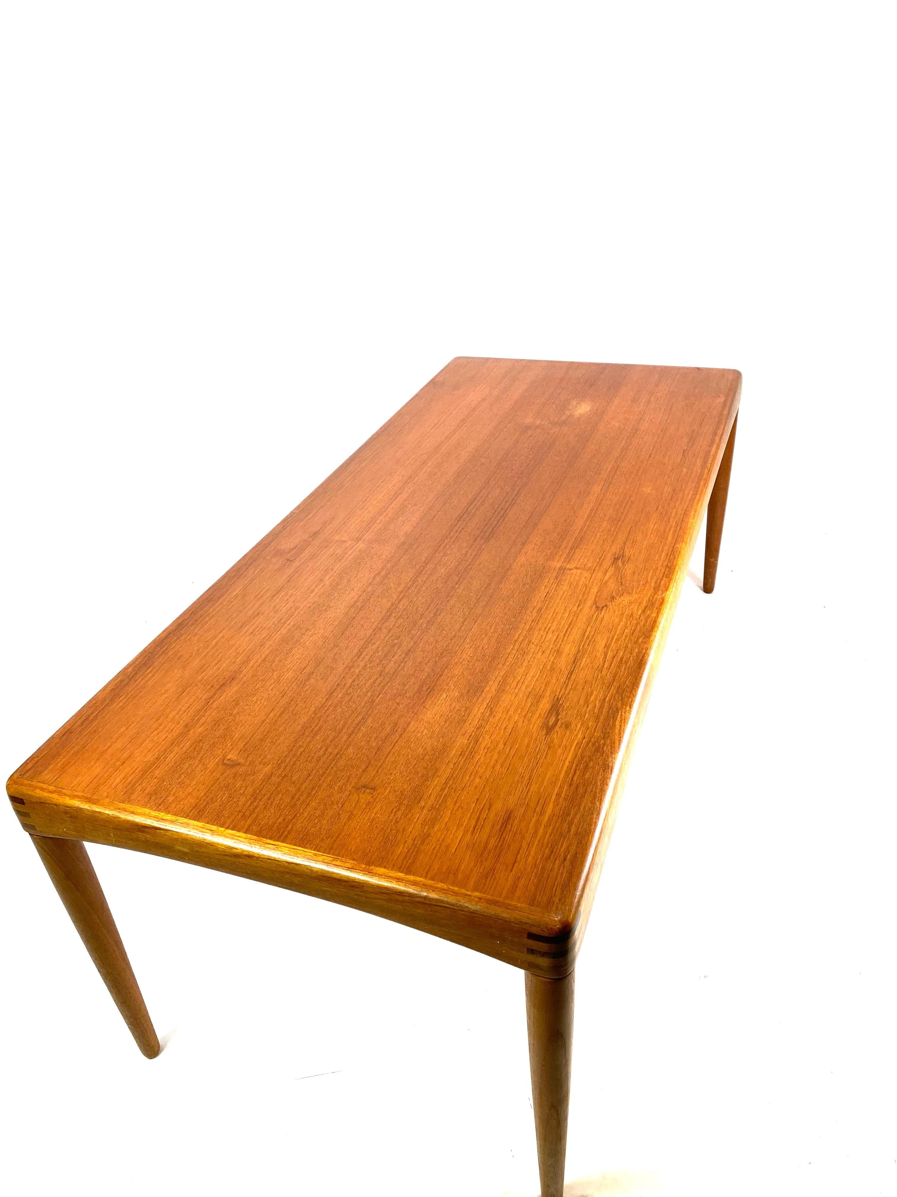 Coffee Table in Teak Designed by H.W. Klein from the 1960s 4