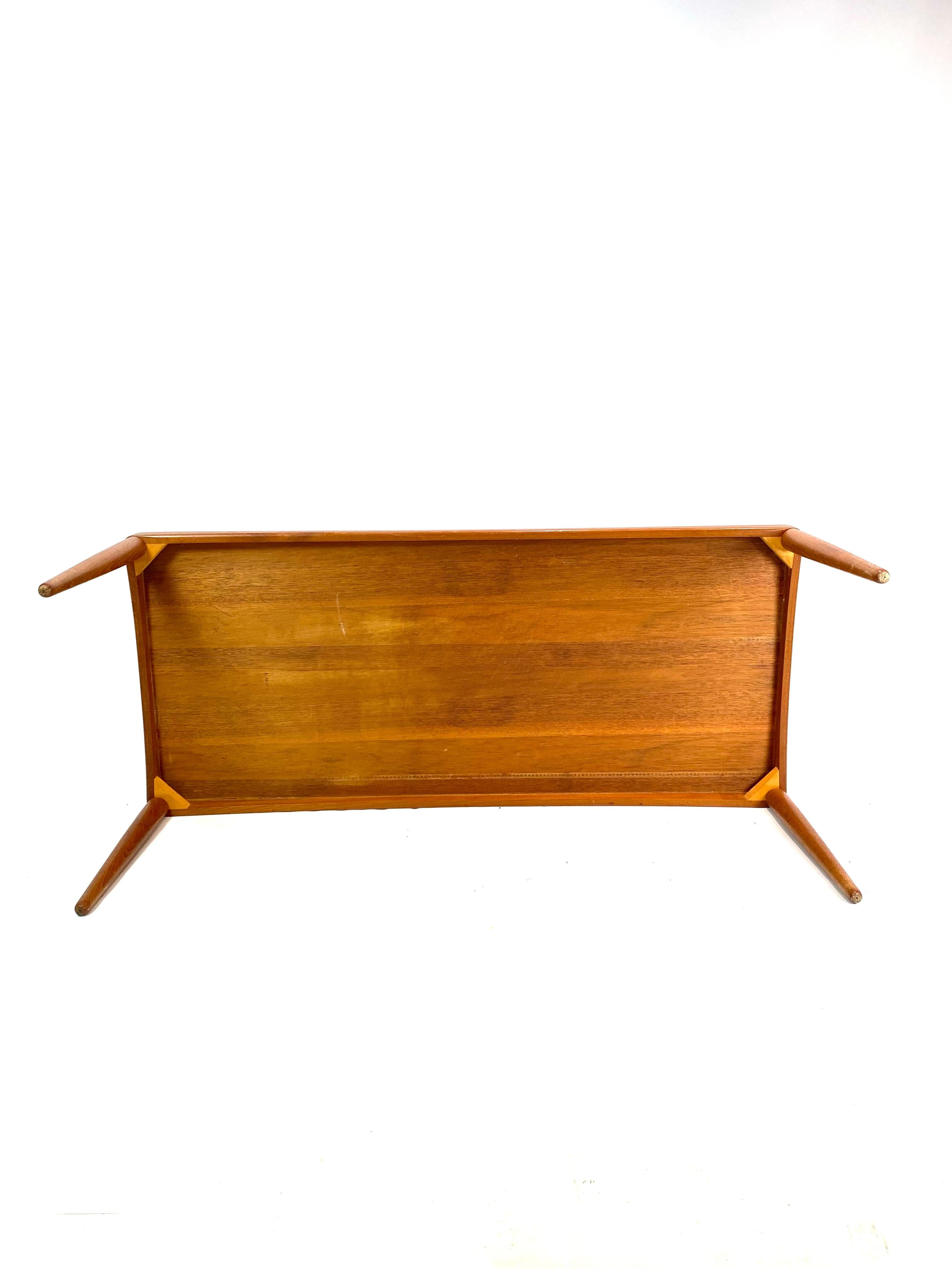Coffee Table in Teak Designed by H.W. Klein from the 1960s 1