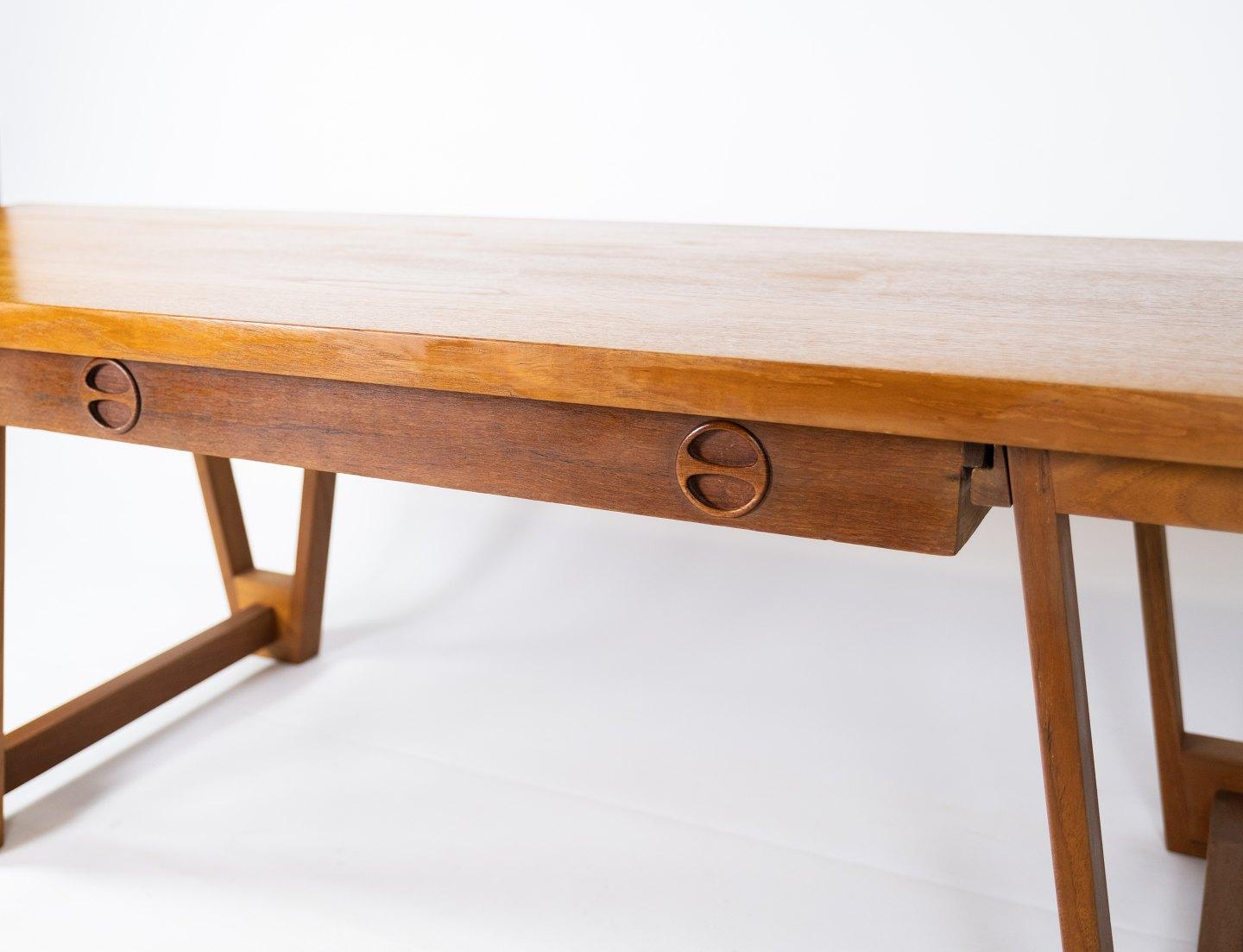 Danish Coffee Table in Teak Designed by Illum Wikkelsø from the 1960s For Sale