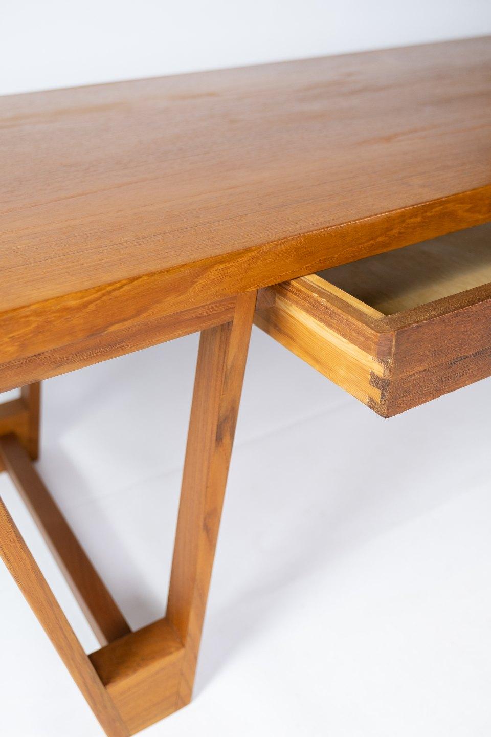 Coffee Table in Teak Designed by Illum Wikkelsø from the 1960s For Sale 1