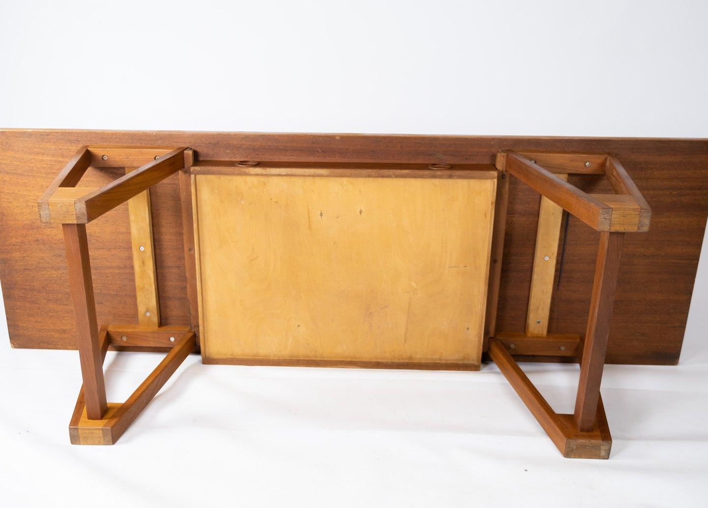 Coffee Table in Teak Designed by Illum Wikkelsø from the 1960s For Sale 2