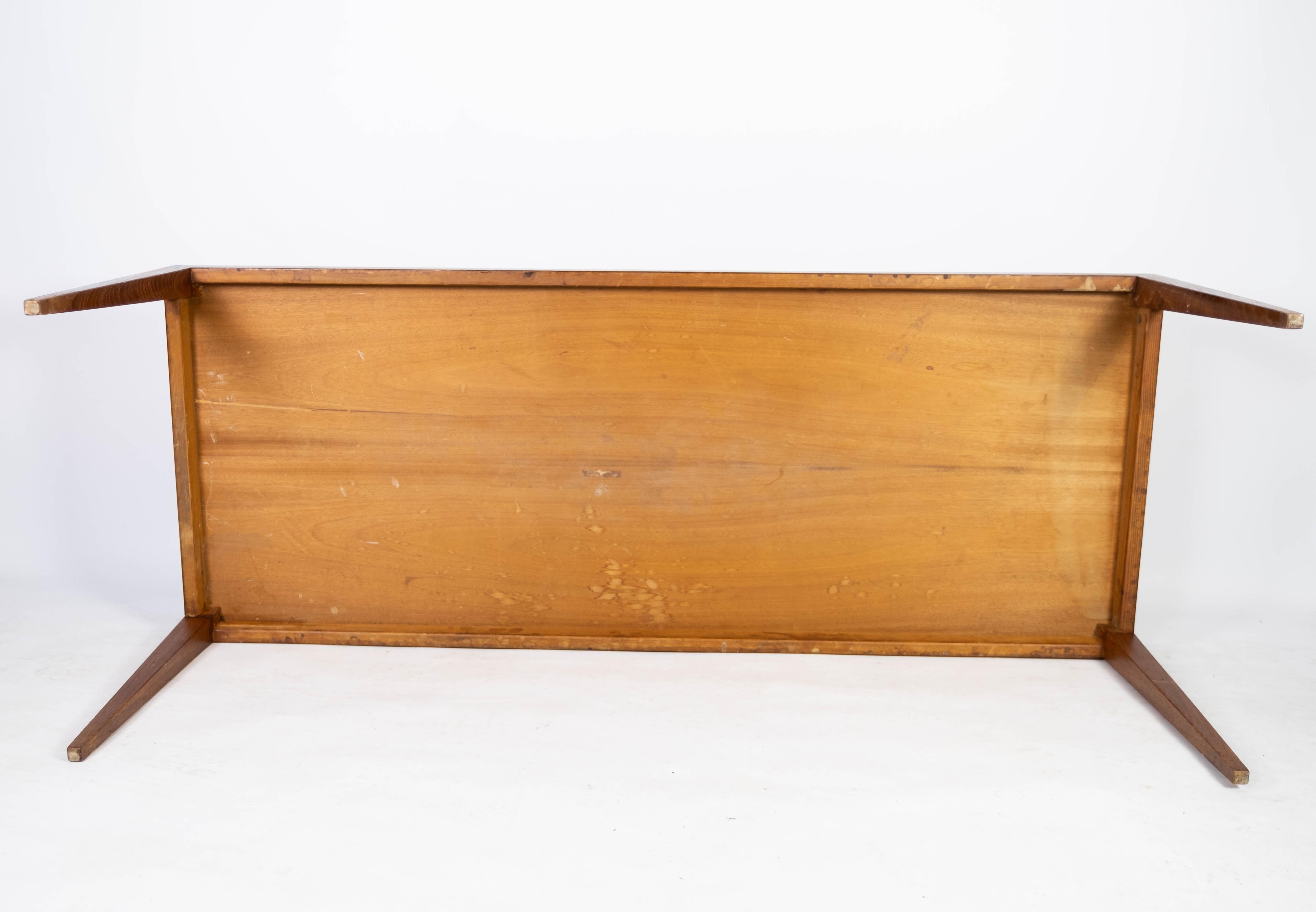 Coffee Table Made In Teak By Severin Hansen Made By Haslev Furniture From 1960s For Sale 6