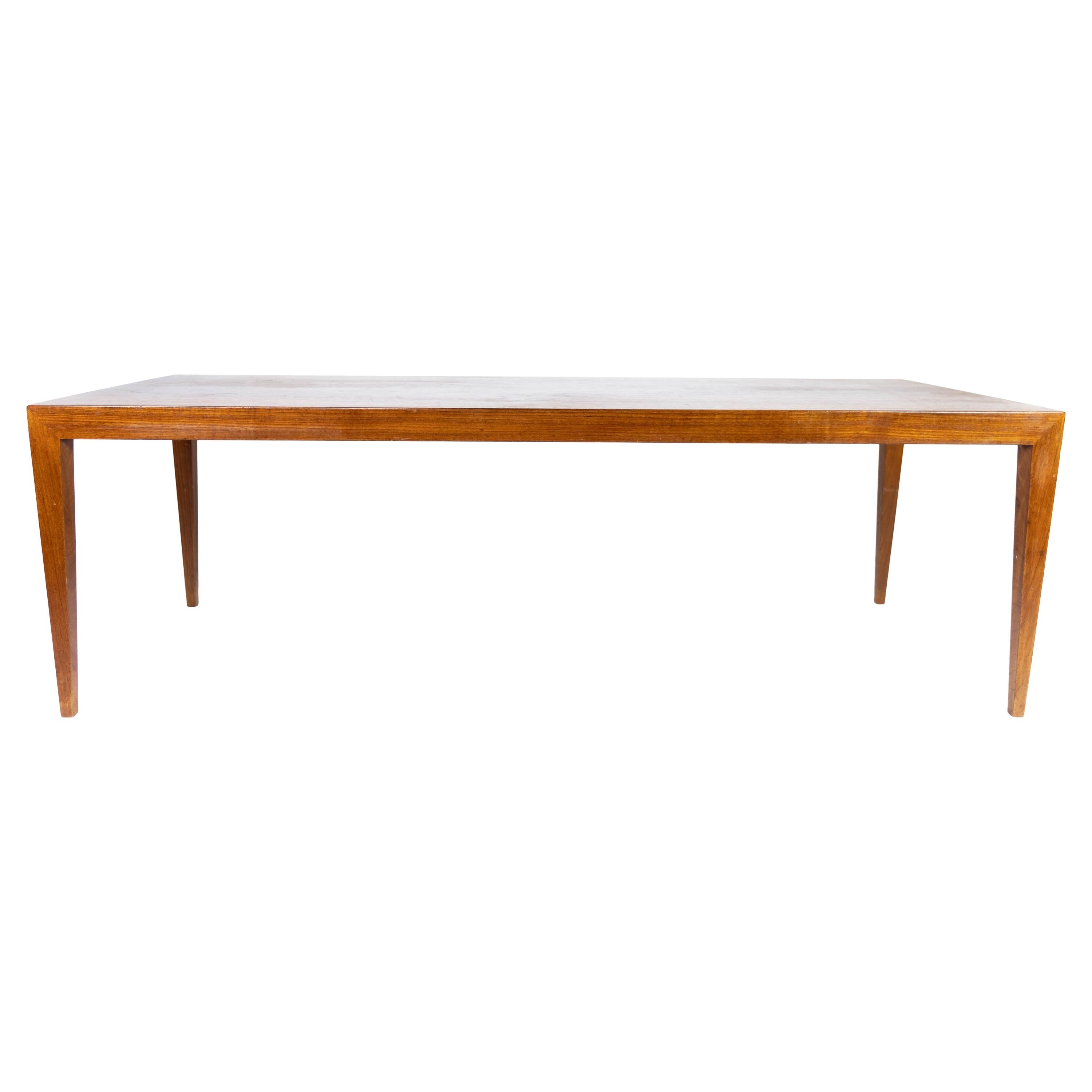 Coffee Table in Teak Designed by Severin Hansen and Haslev Furniture, 1960s