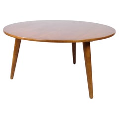 Table basse en teck et chêne de Hans J. Wegner, datant de 1960