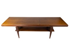Table basse en teck, design danois des années 1960