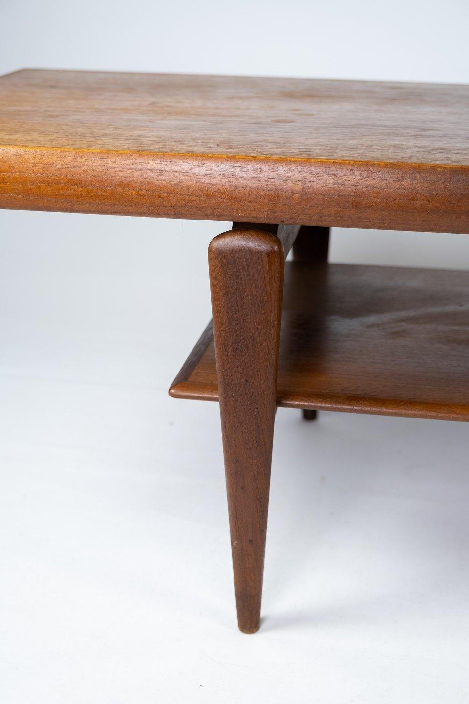 Couchtisch aus Teakholz, dänisches Design aus den 1960er Jahren (Moderne der Mitte des Jahrhunderts) im Angebot