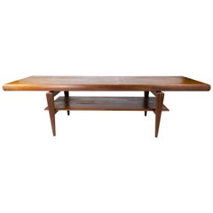 Coffee Table in Teak of Danish Design from the 1960s