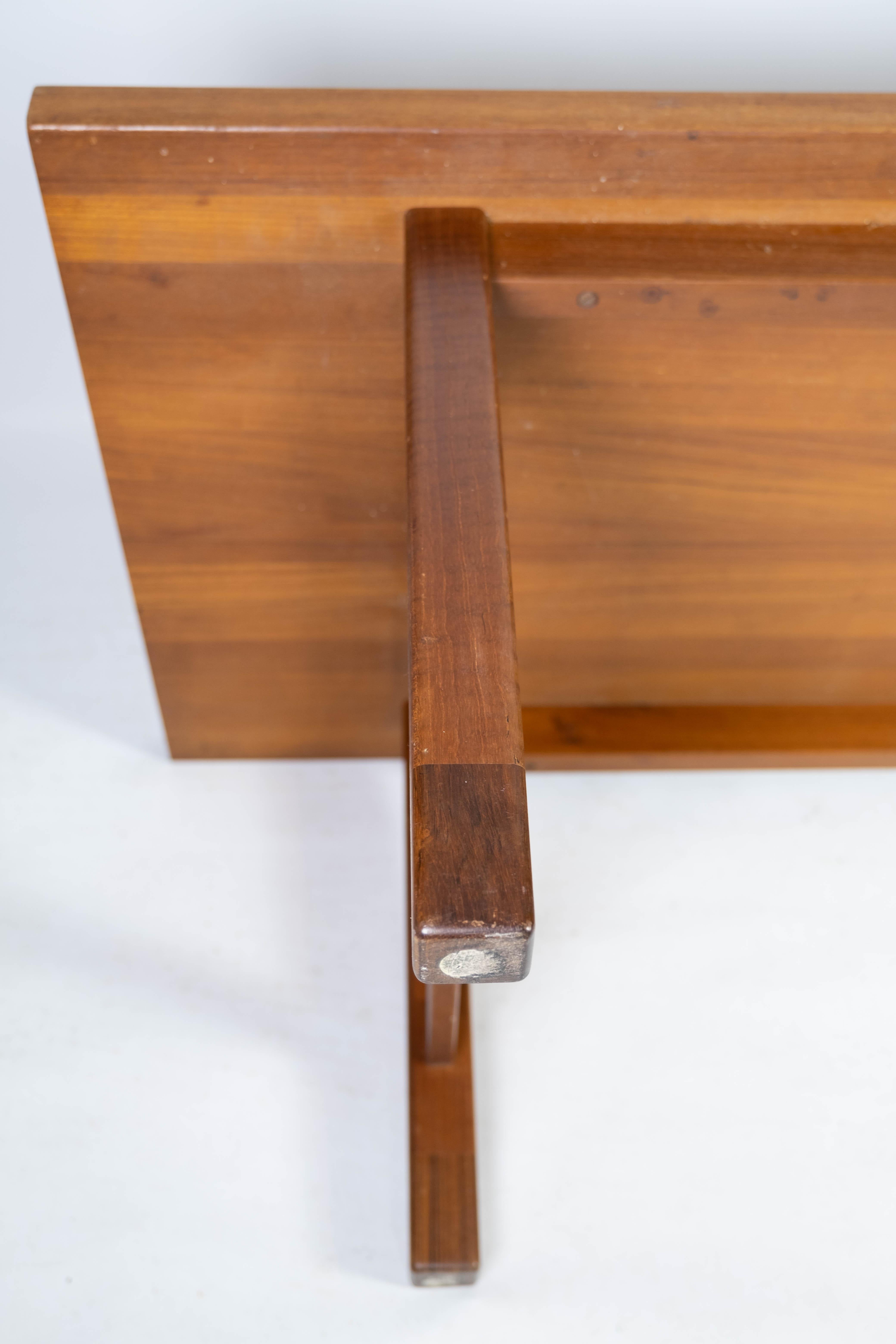 Mid-Century Modern Coffee Table Made In Teak By Edmund Jørgensen From 1960s For Sale