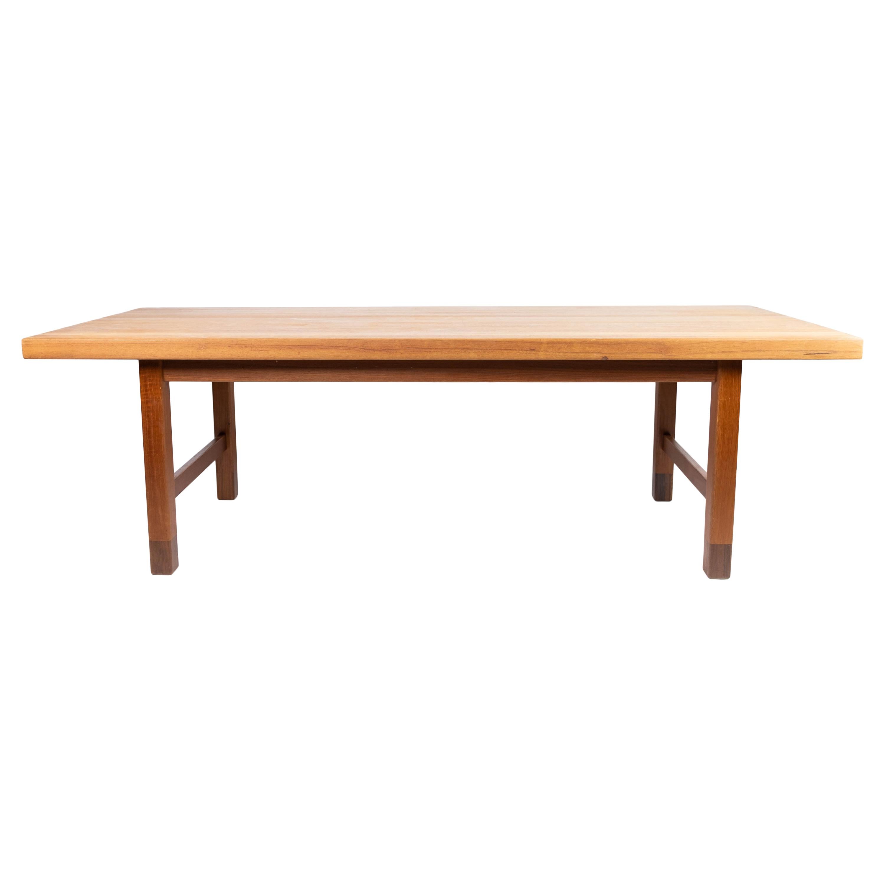 Coffee Table Made In Teak By Edmund Jørgensen From 1960s For Sale