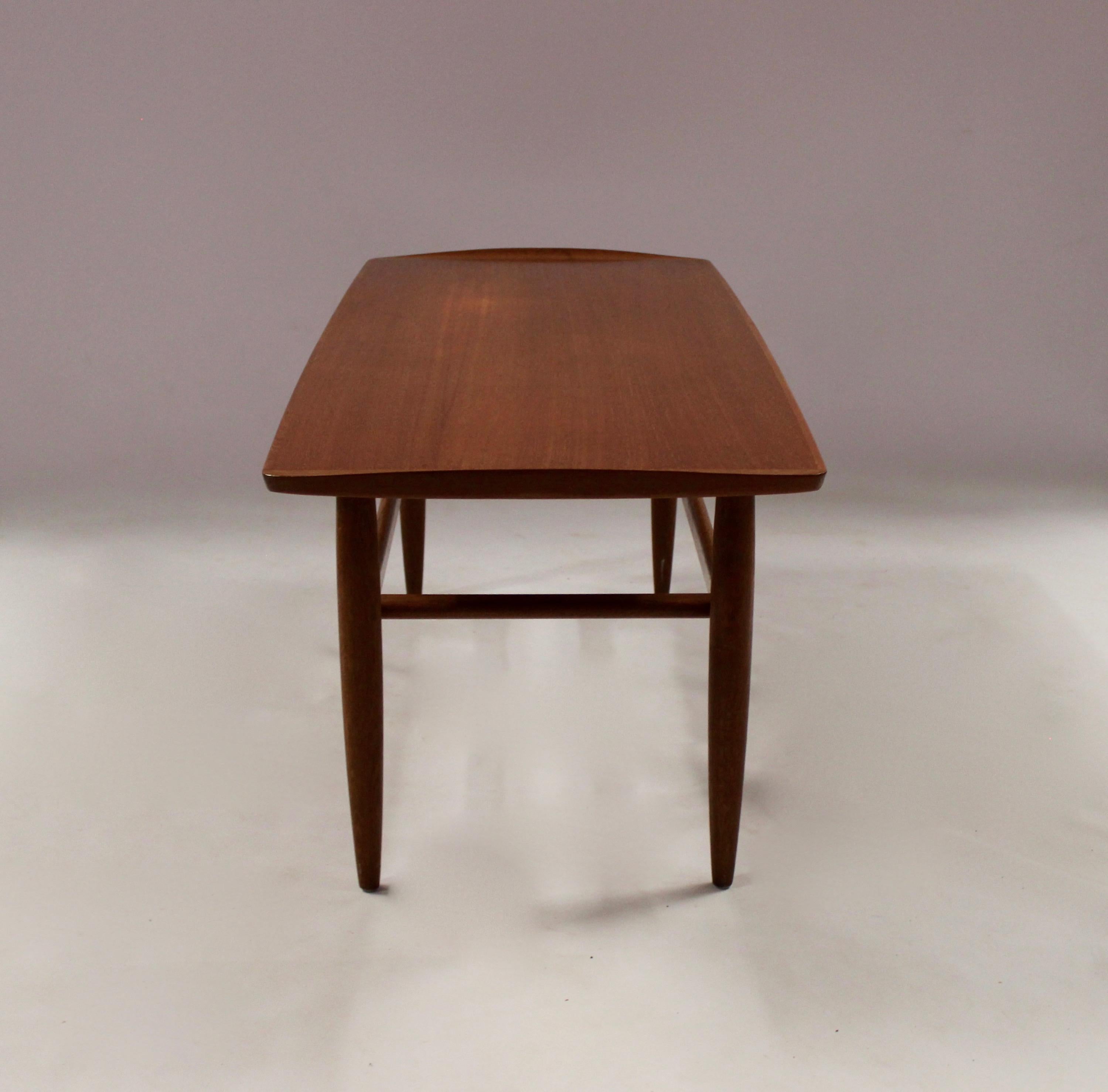 Couchtisch aus Teakholz im dänischen Design, hergestellt von Jason Furniture, 1960er Jahre (Skandinavische Moderne) im Angebot