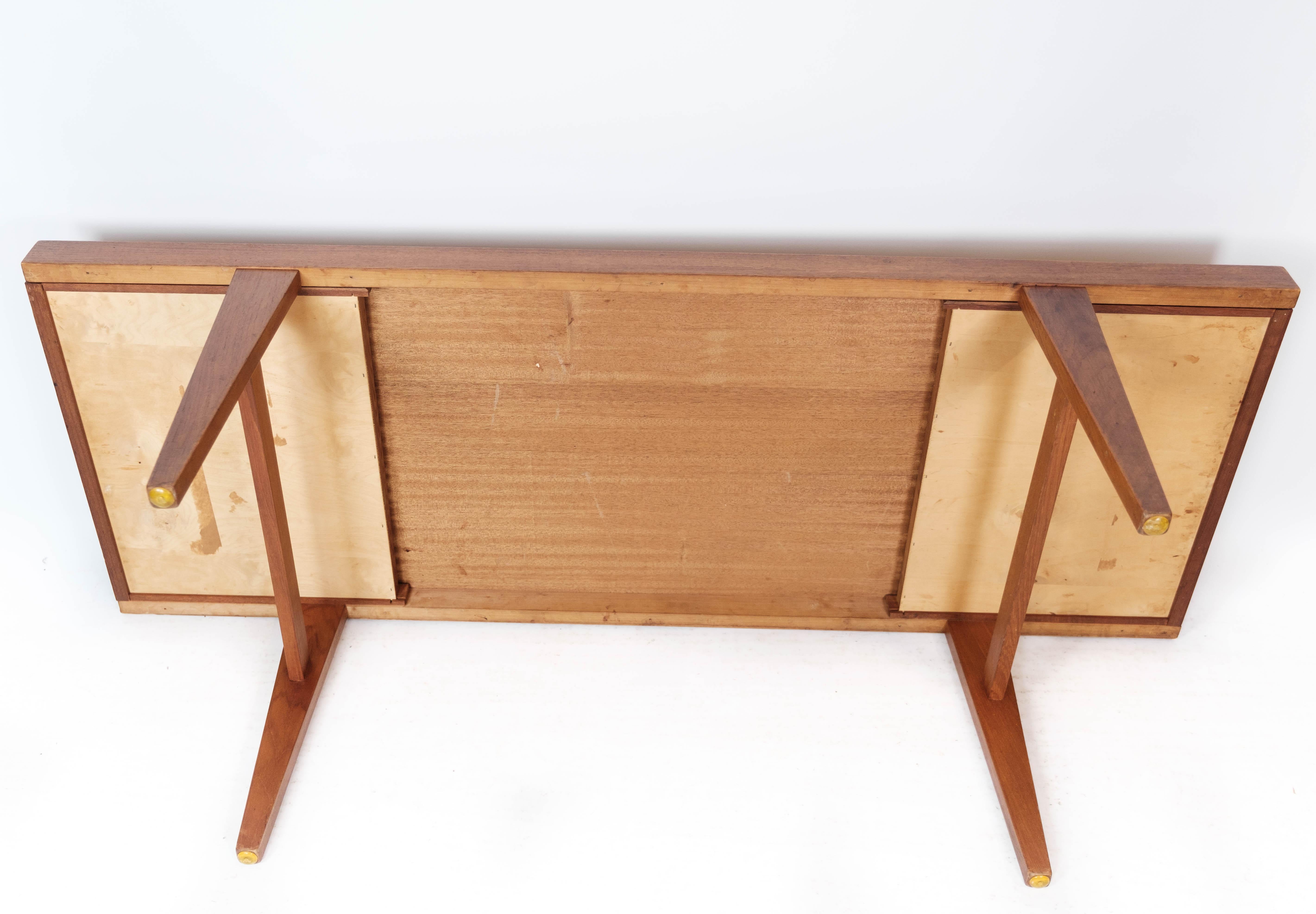 Coffee Table Made In Teak With Drawer From 1960s For Sale 11