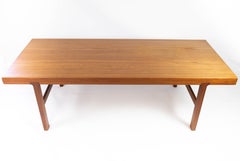 Table basse en teck avec rallonge, design danois des années 1960