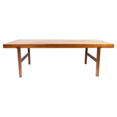 Coffee Table Made In Teak With Extension Plate, Danish Design From 1960s