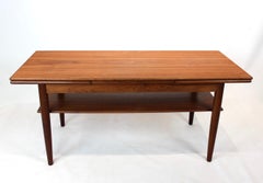 Coffee Table in Teak with Extension Leaves of Danish Design from the 1960s