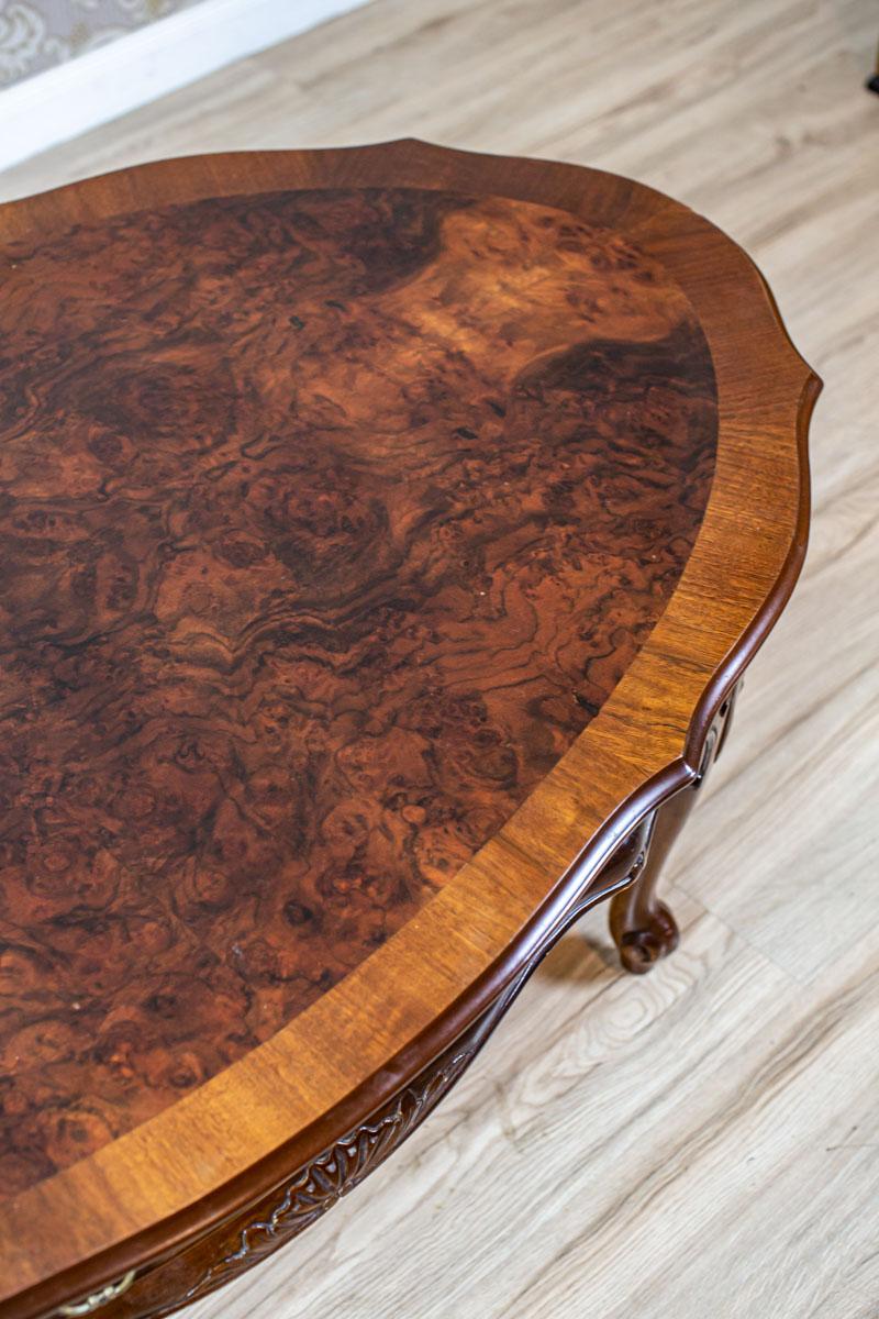 Oval Coffee Table in the Louis Philippe Type, Circa 1980s-1990s 10