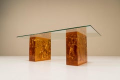 Coffee Table in the Manner of Marie-Claude De Fouquières, France, 1970s