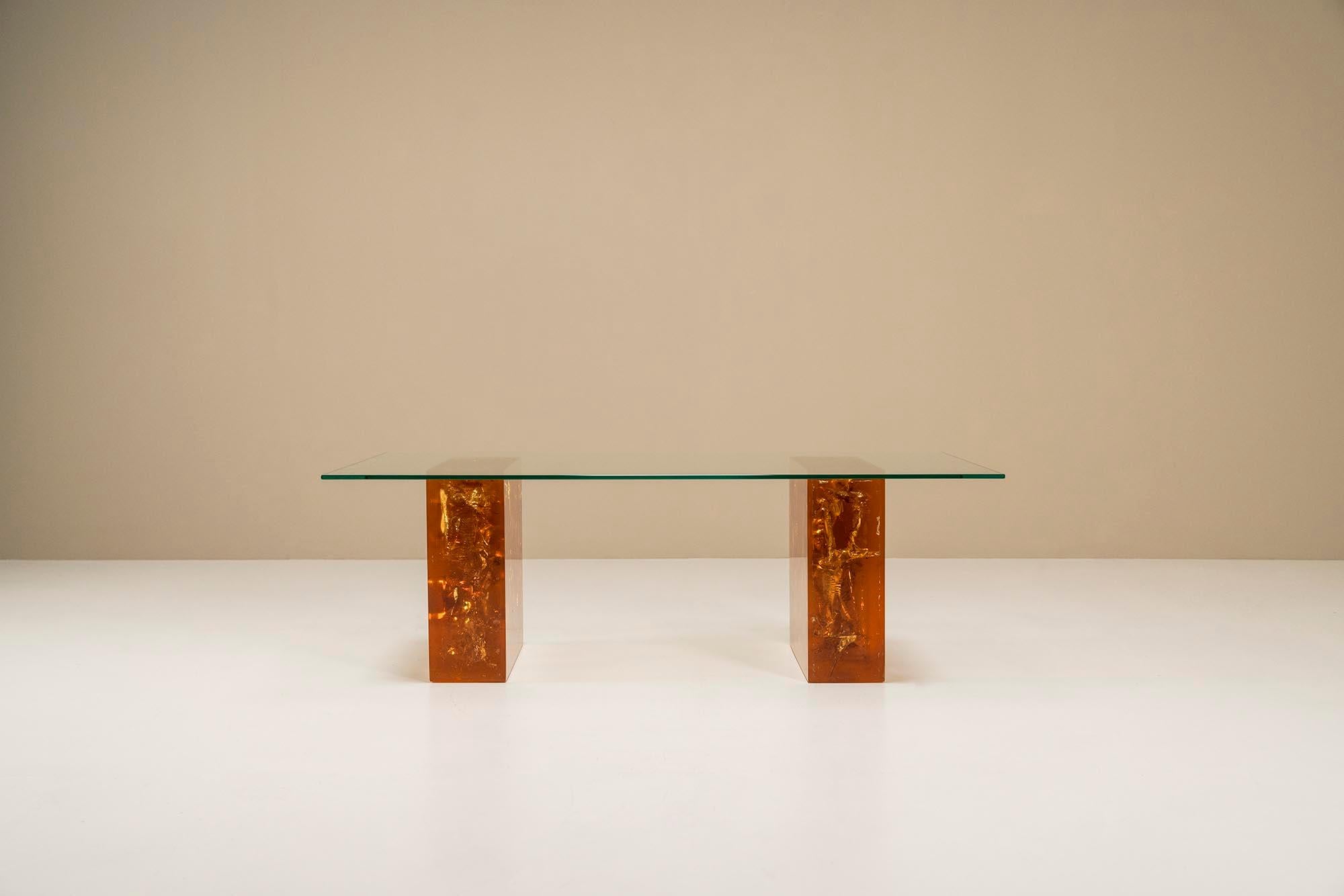 Coffee Table in the Manner of Marie-Claude De Fouquières, France, 1970s 1