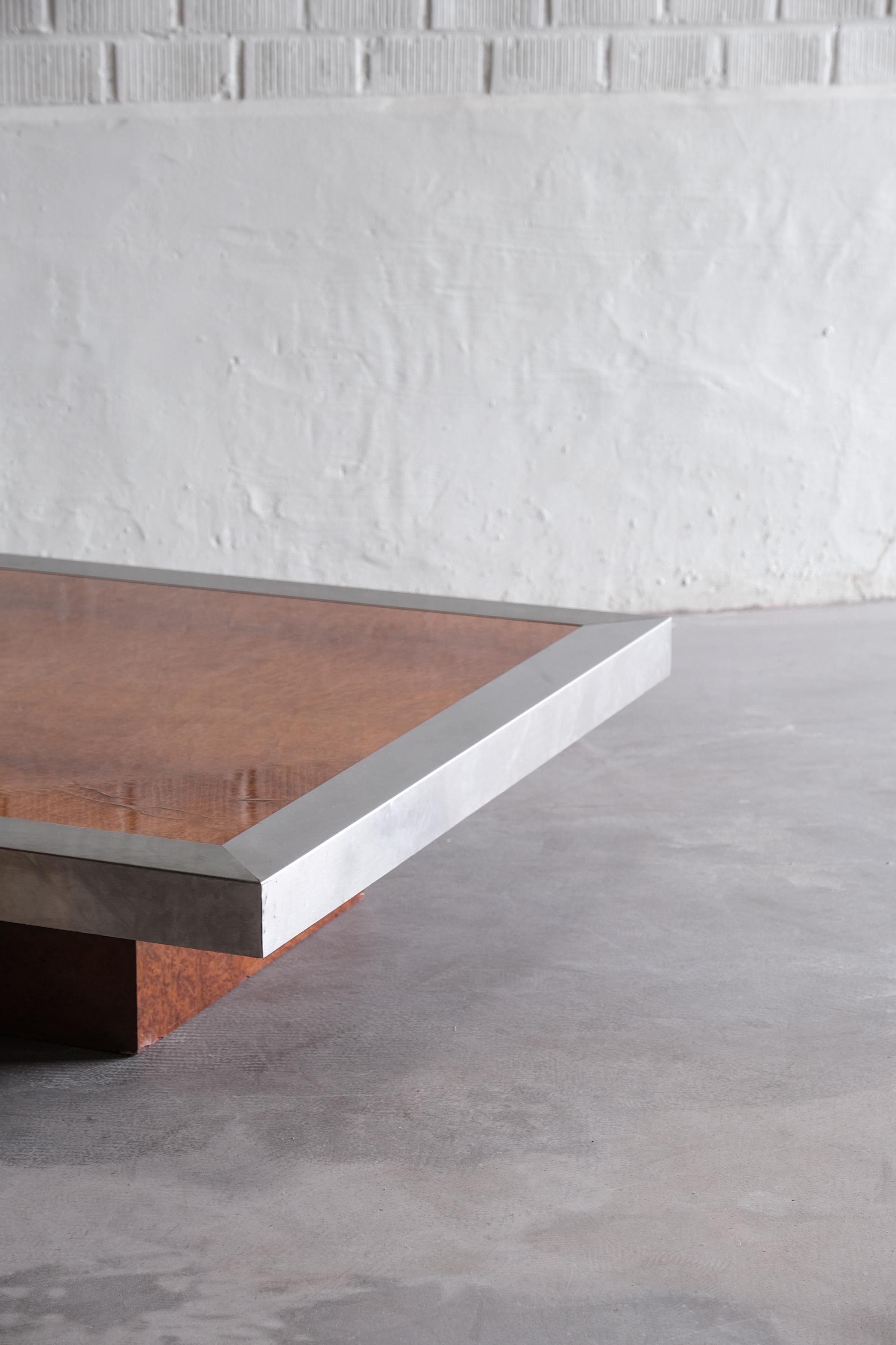 20th Century Coffee table in the manner of Willy Rizzo, 20th century Italy