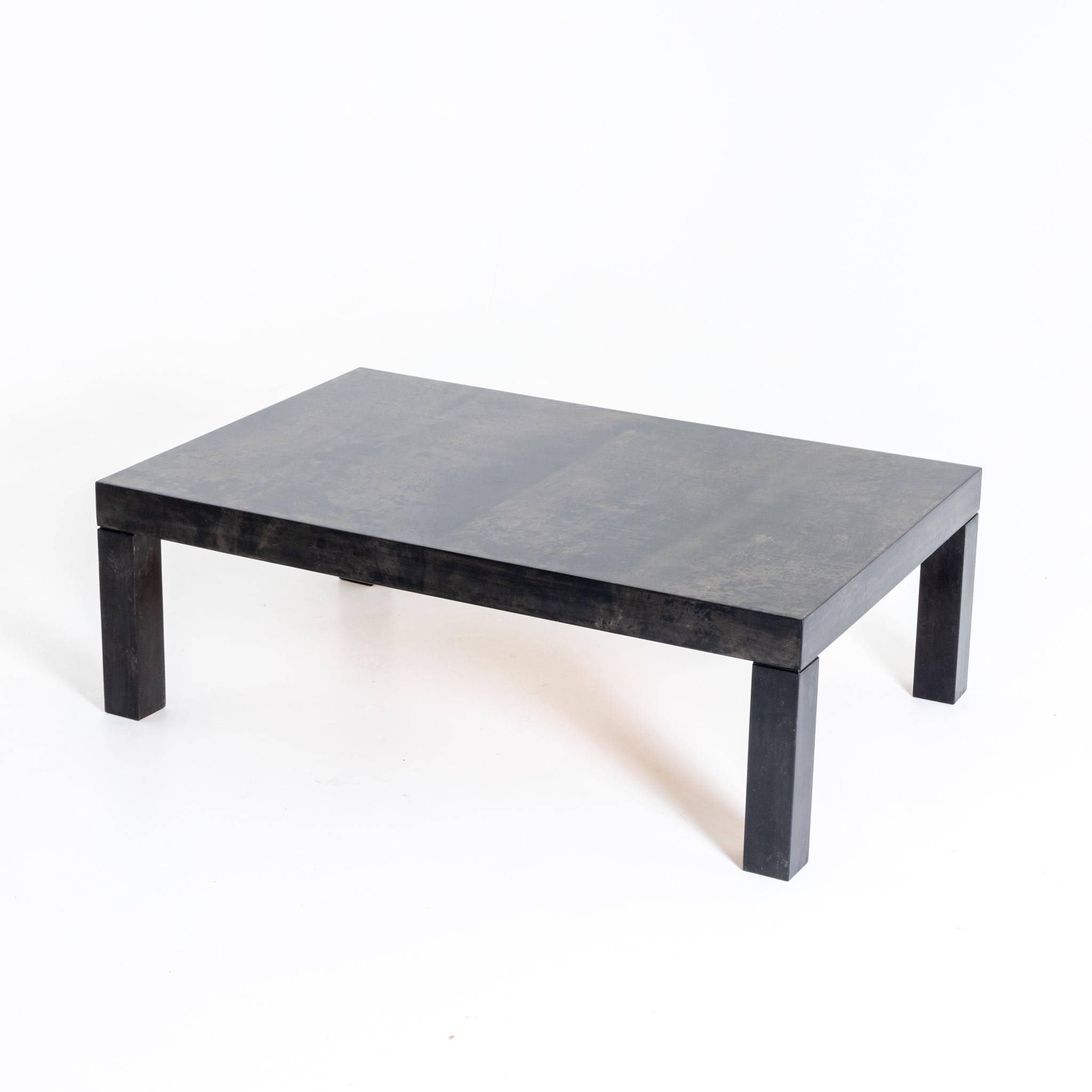 Modern Coffee Table in the Style of Aldo Tura, Italy 20th Century